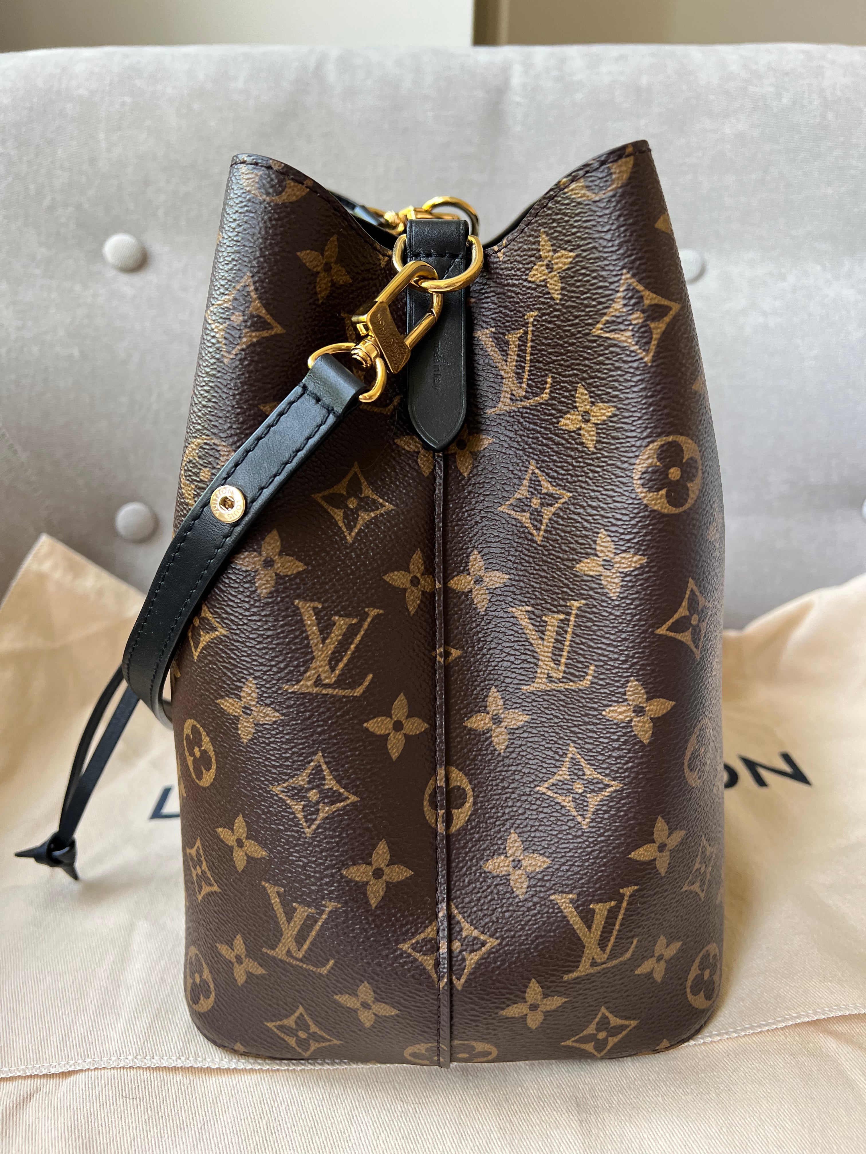 Louis Vuitton Neo Noe Monogram and Black (RRP £1,560)