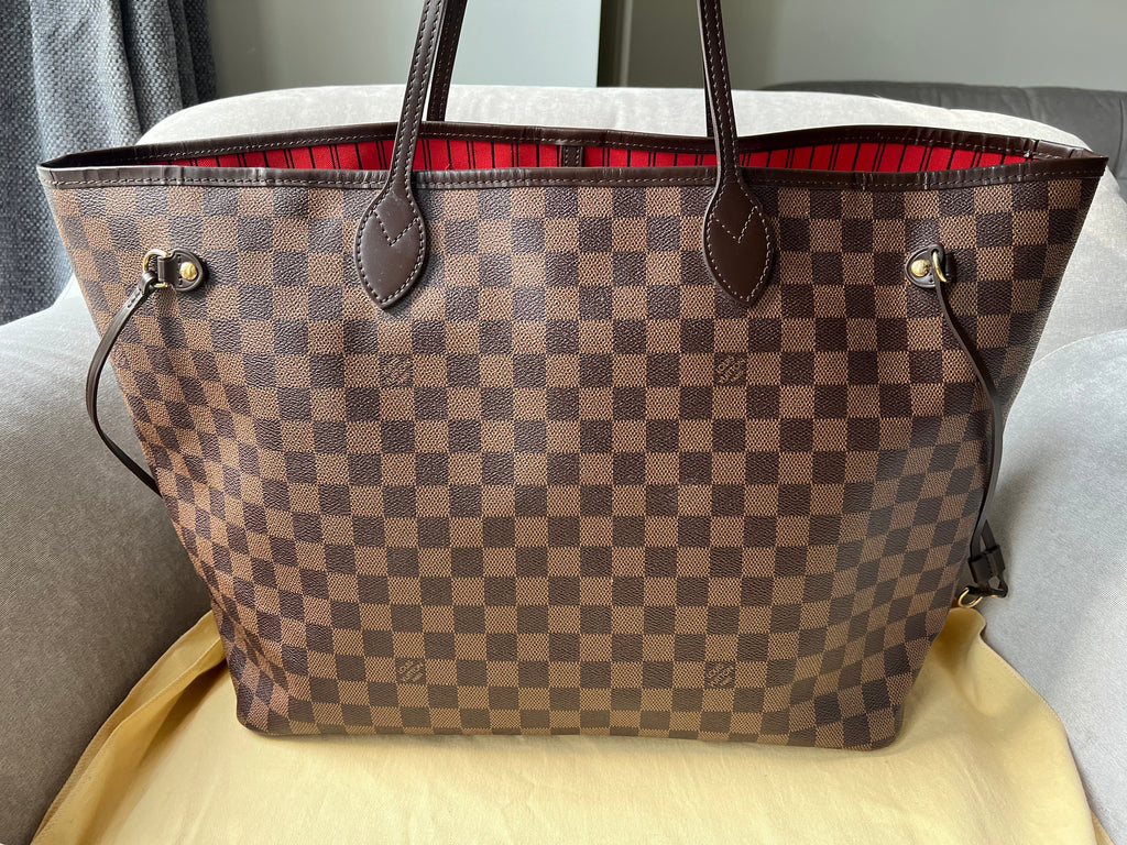 Louis Vuitton Neverfull GM Damier Ebene Cherry Interior (RRP £1,450)