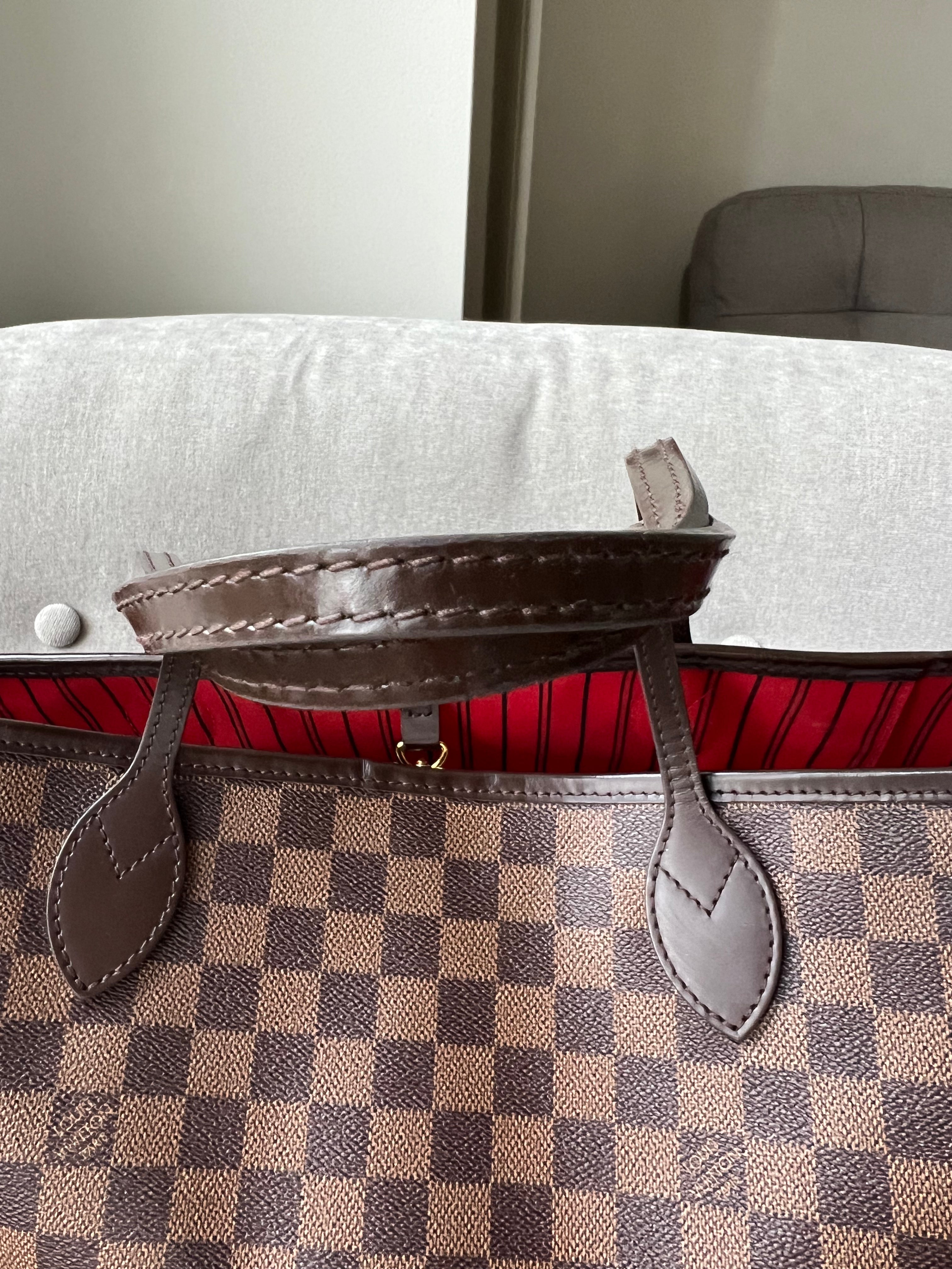 Louis Vuitton Neverfull GM Damier Ebene Cherry Interior (RRP £1,450)