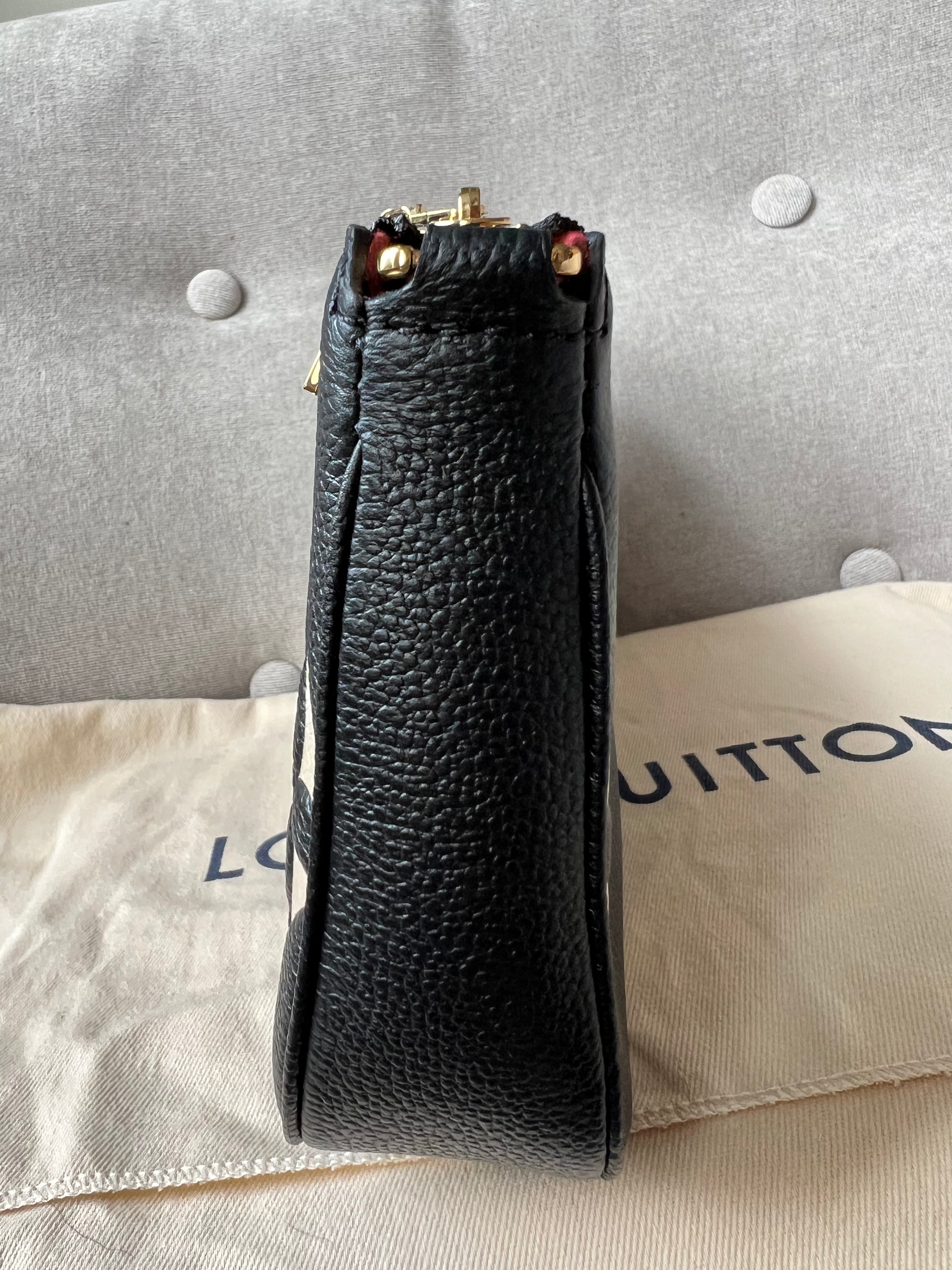 Louis Vuitton Multi Pochette Accessoires Black Beige Empreinte (RRP £2120)