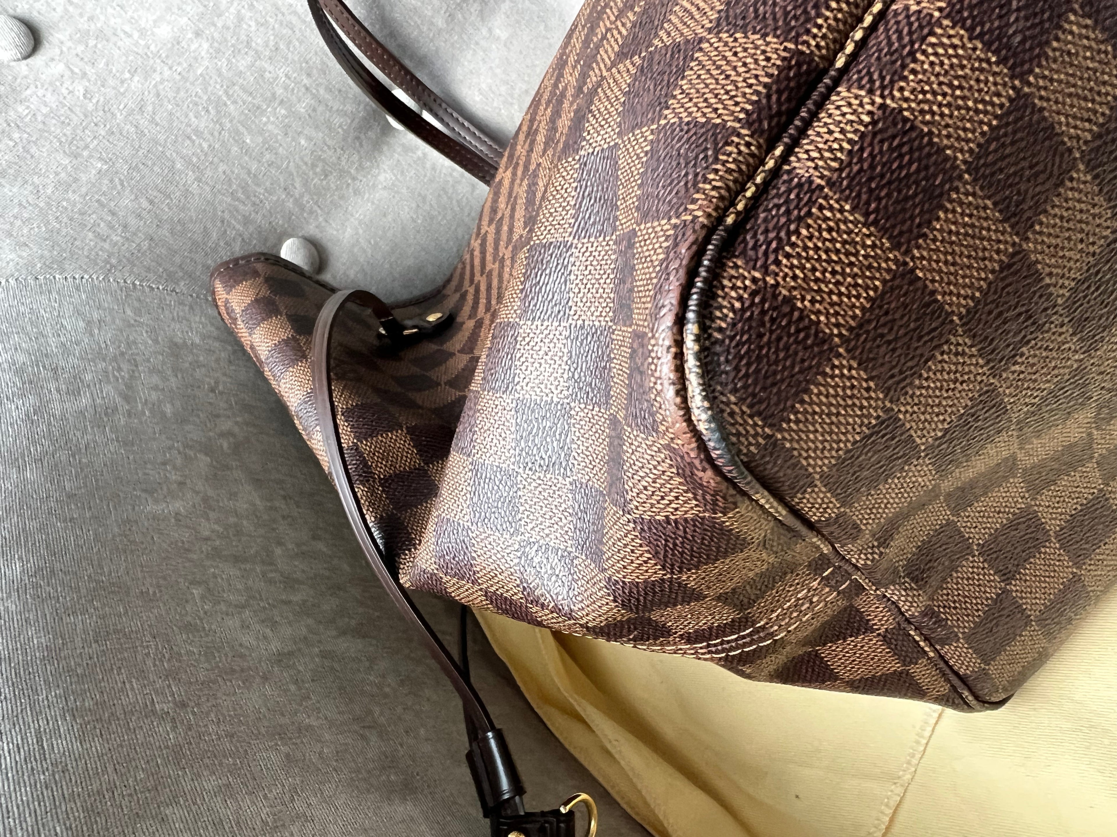 Louis Vuitton Neverfull GM Damier Ebene Cherry Interior (RRP £1,450)