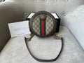 Gucci GG Ophidia Mini GG Round Shoulder Bag