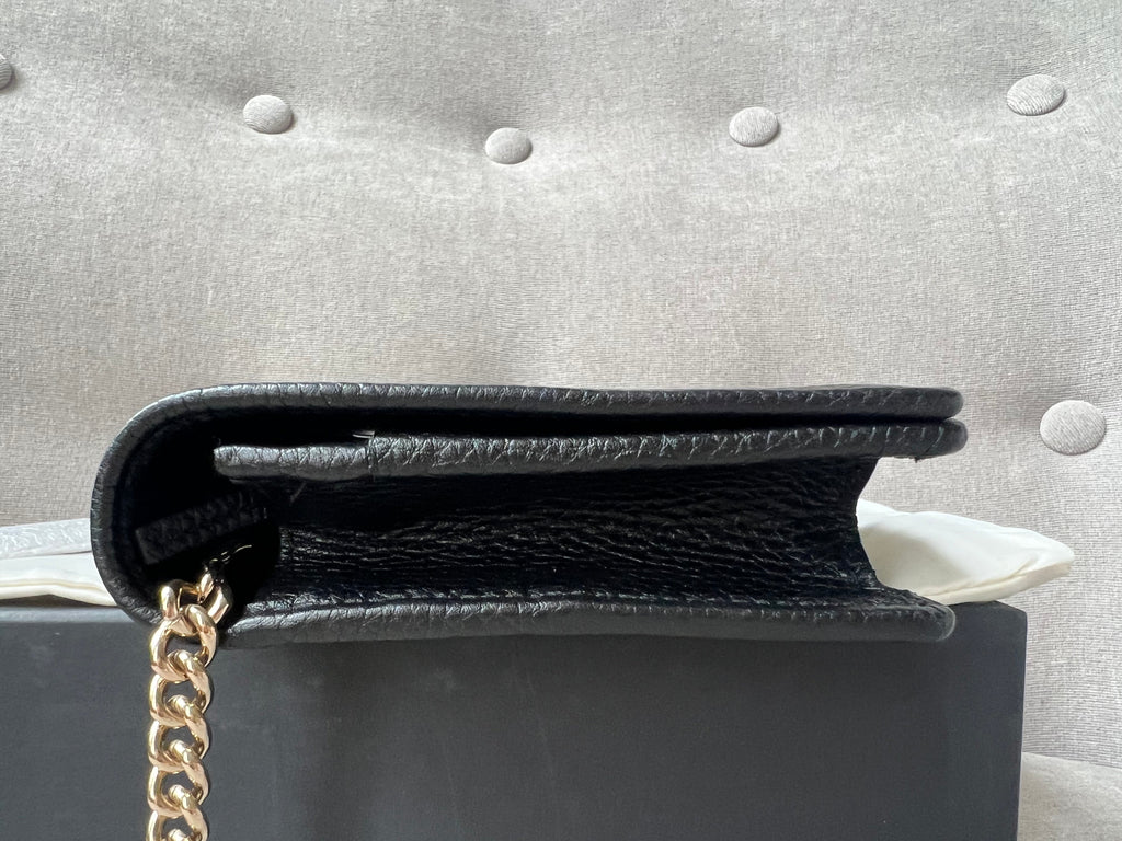 Gucci Black Soho Chain Wallet
