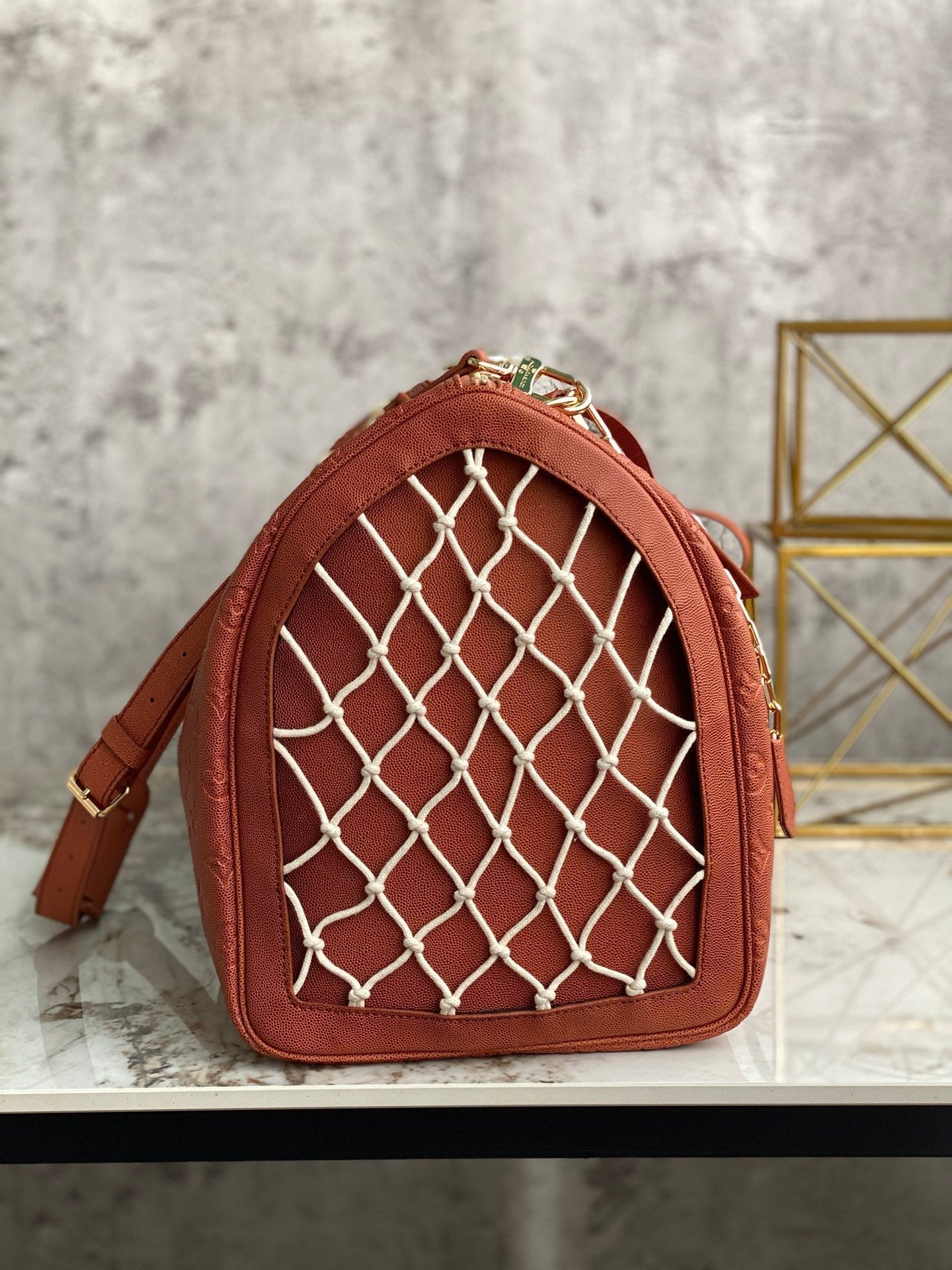 Louis Vuitton Keepall Boudouliere Bag 55