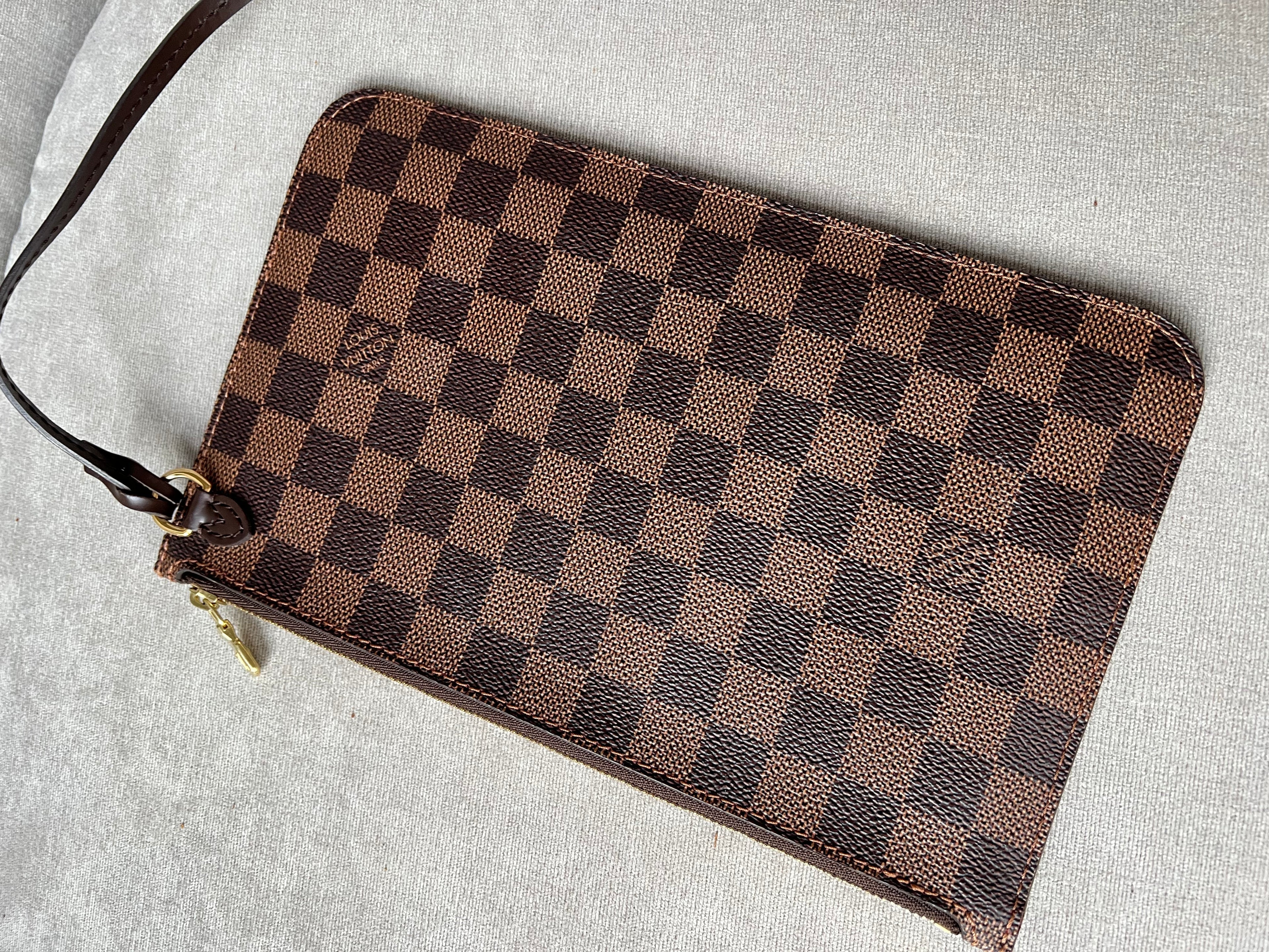 Louis Vuitton Pouch (from Neverfull) in Damier Ebene