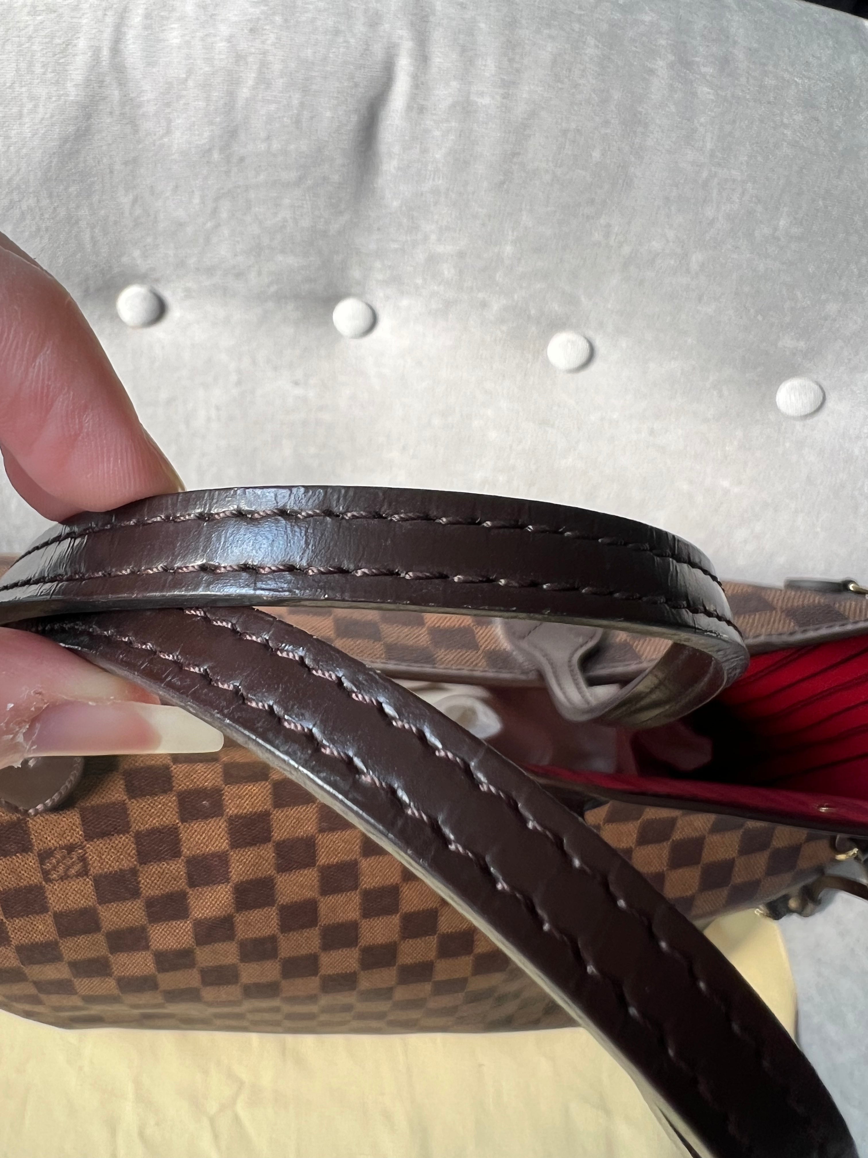 Louis Vuitton Neverfull GM Damier Ebene Cherry Interior (RRP £1,450)