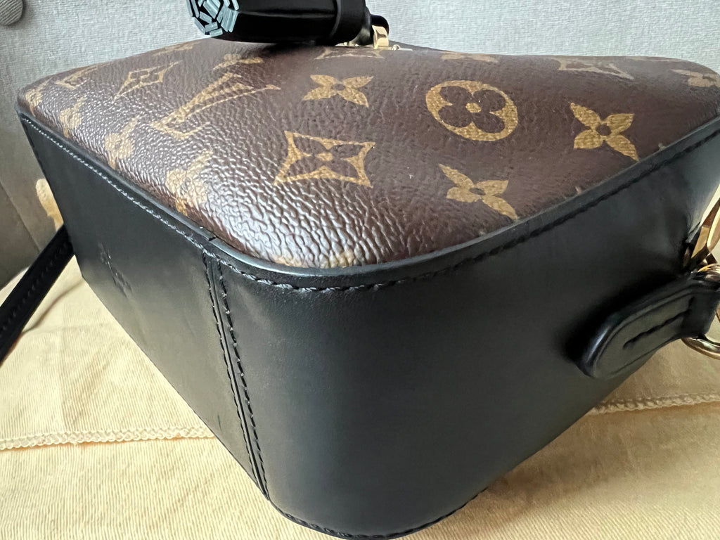 Louis Vuitton Saintonge Monogram and Black