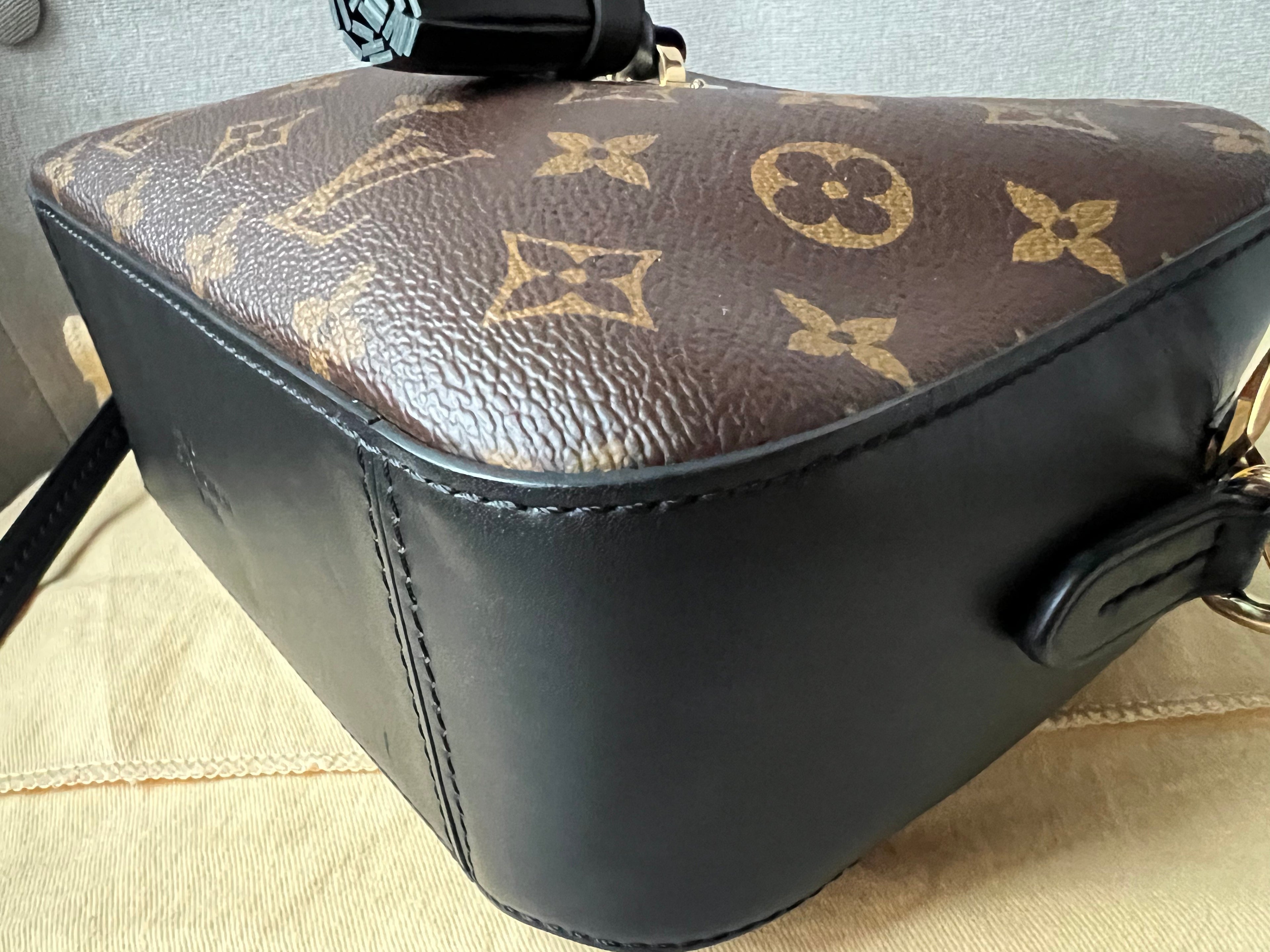 Louis Vuitton Saintonge Monogram and Black