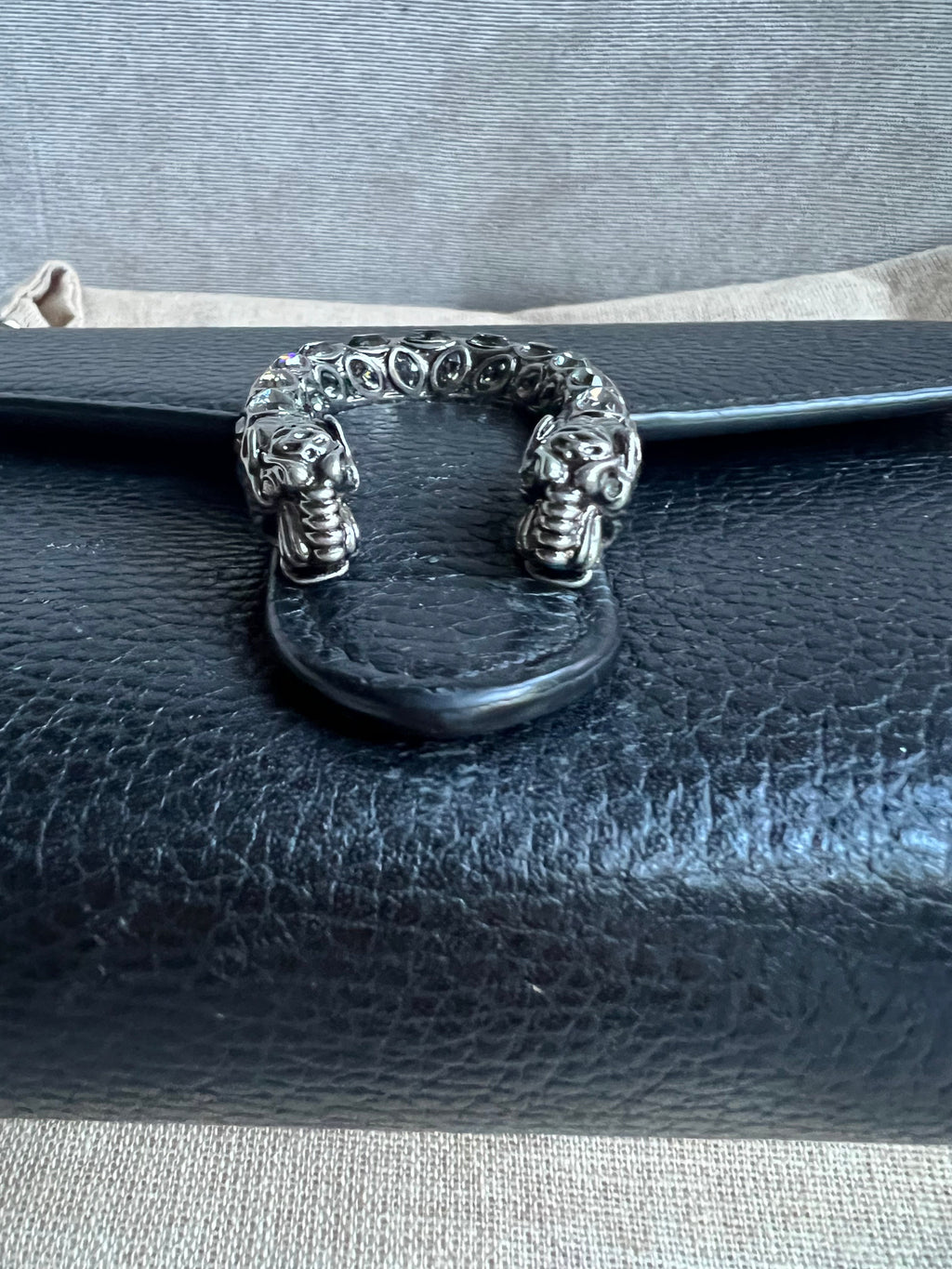 Gucci Dionysus Black Mini Chain Bag