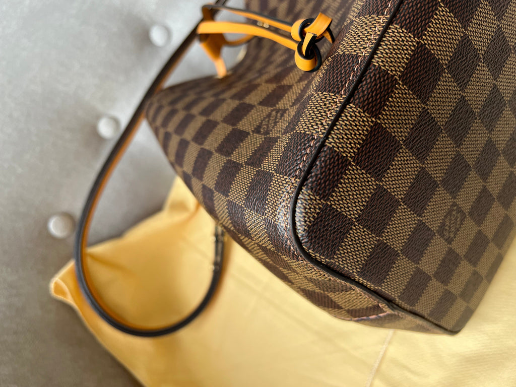 Louis Vuitton Neo Noe Damier Ebene and Safran (RRP £1,560)