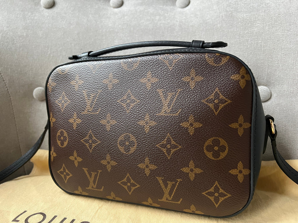Louis Vuitton Saintonge Monogram and Black