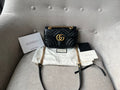 Gucci GG Black Marmont Mini Shoulder Bag