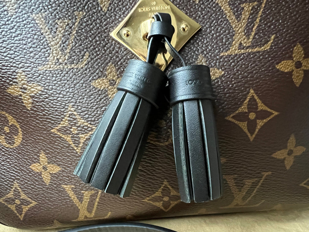 Louis Vuitton Saintonge Monogram and Black