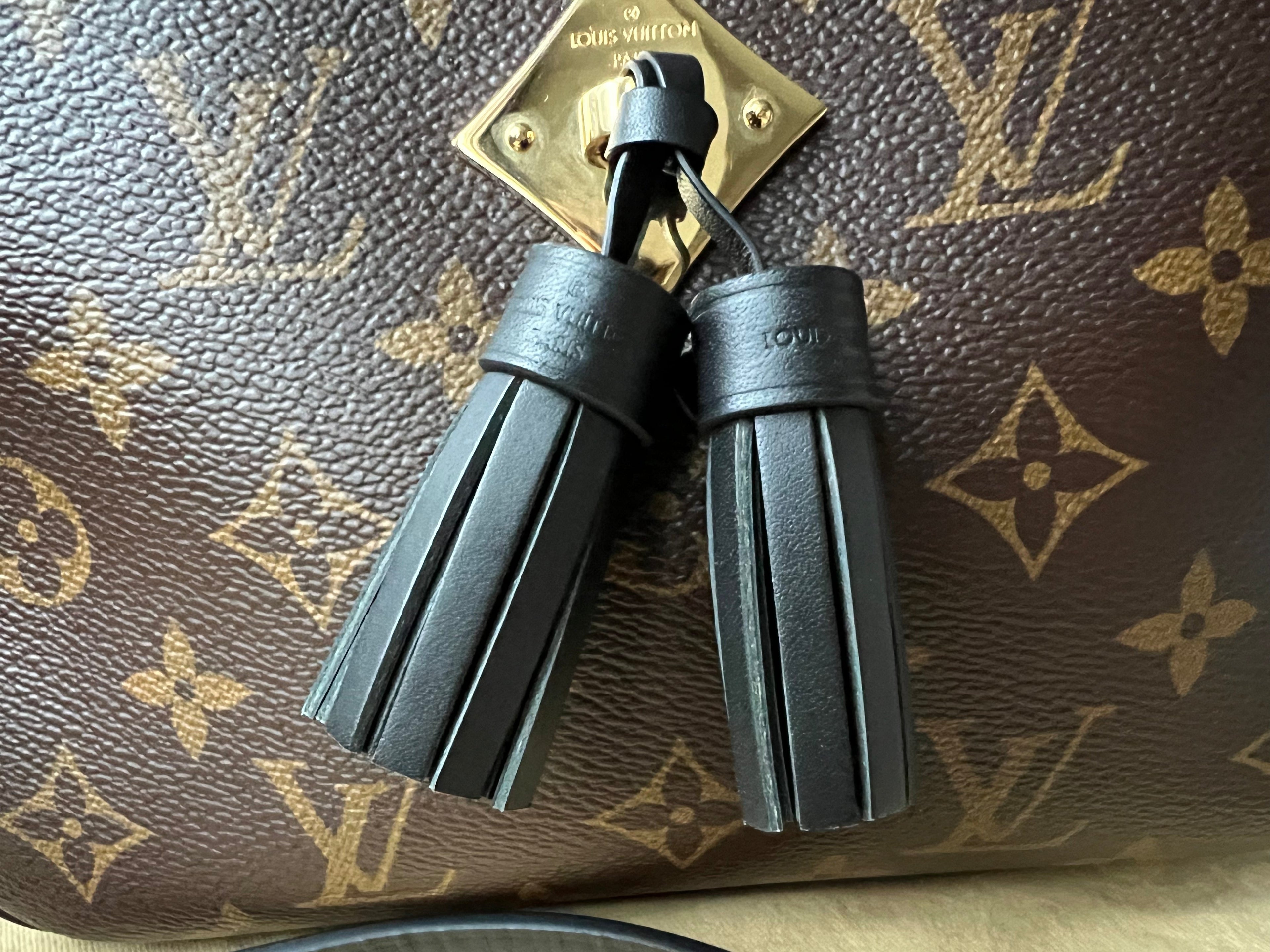 Louis Vuitton Saintonge Monogram and Black