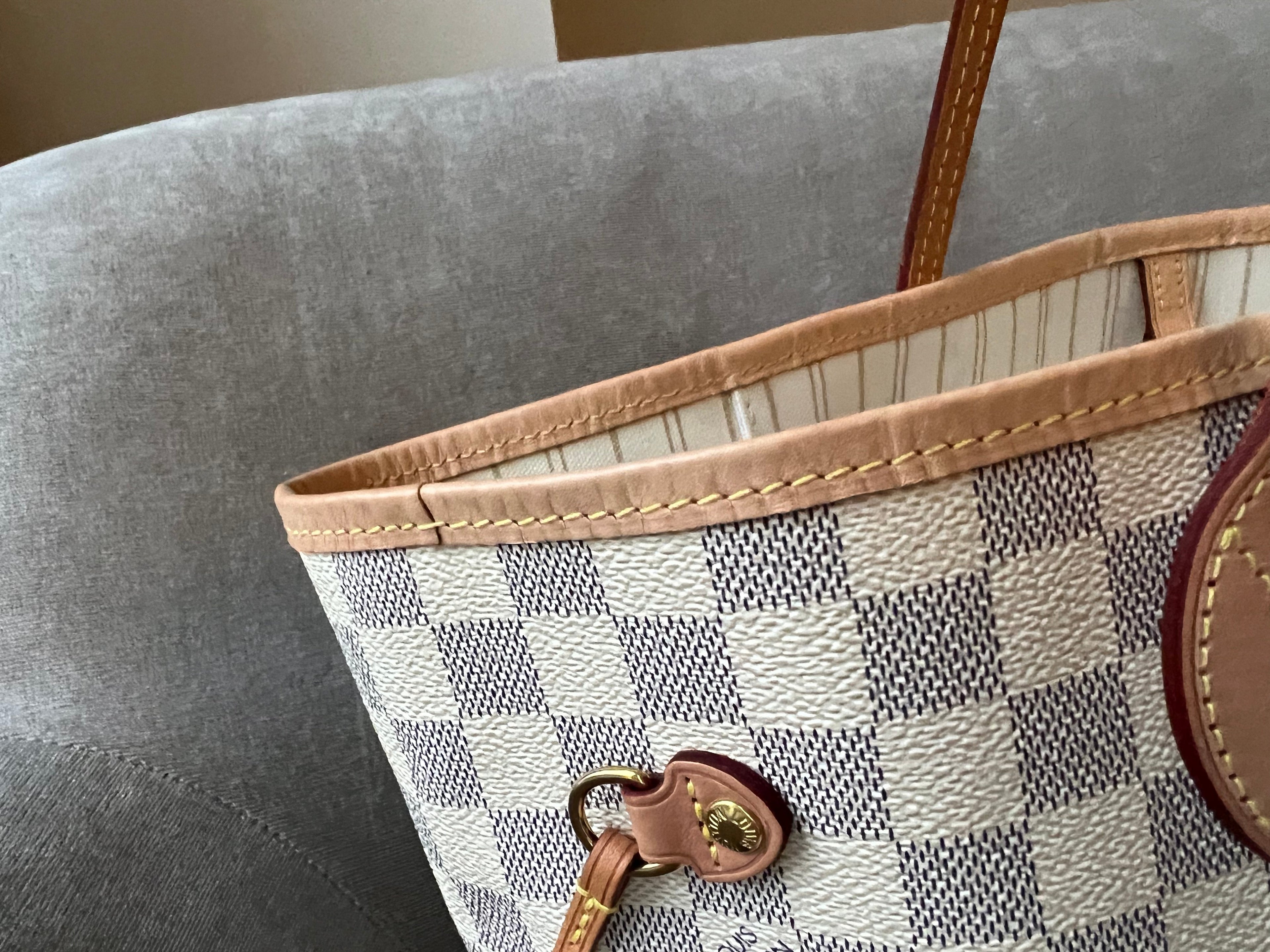 Louis Vuitton Neverfull MM  Damier Azur (RRP £1,410)