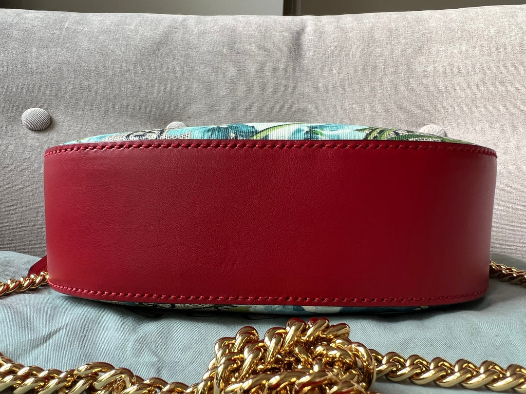 Gucci Dionysus Blooms GG Supreme Chain Mini Bag