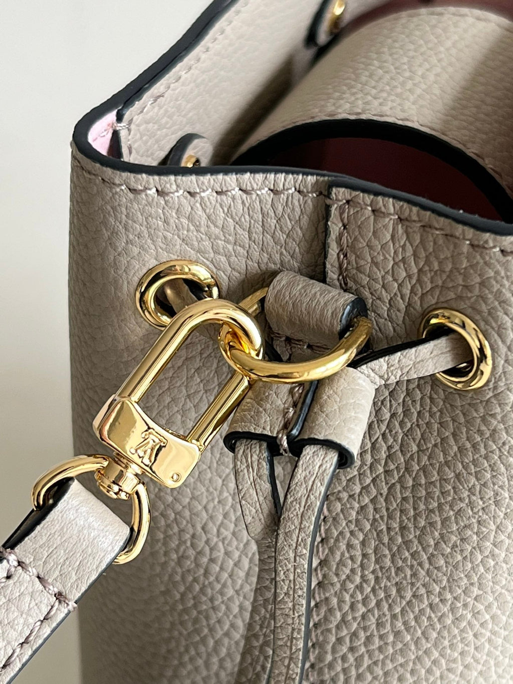 Louis Vuitton Nano LockMe Bucket Bag