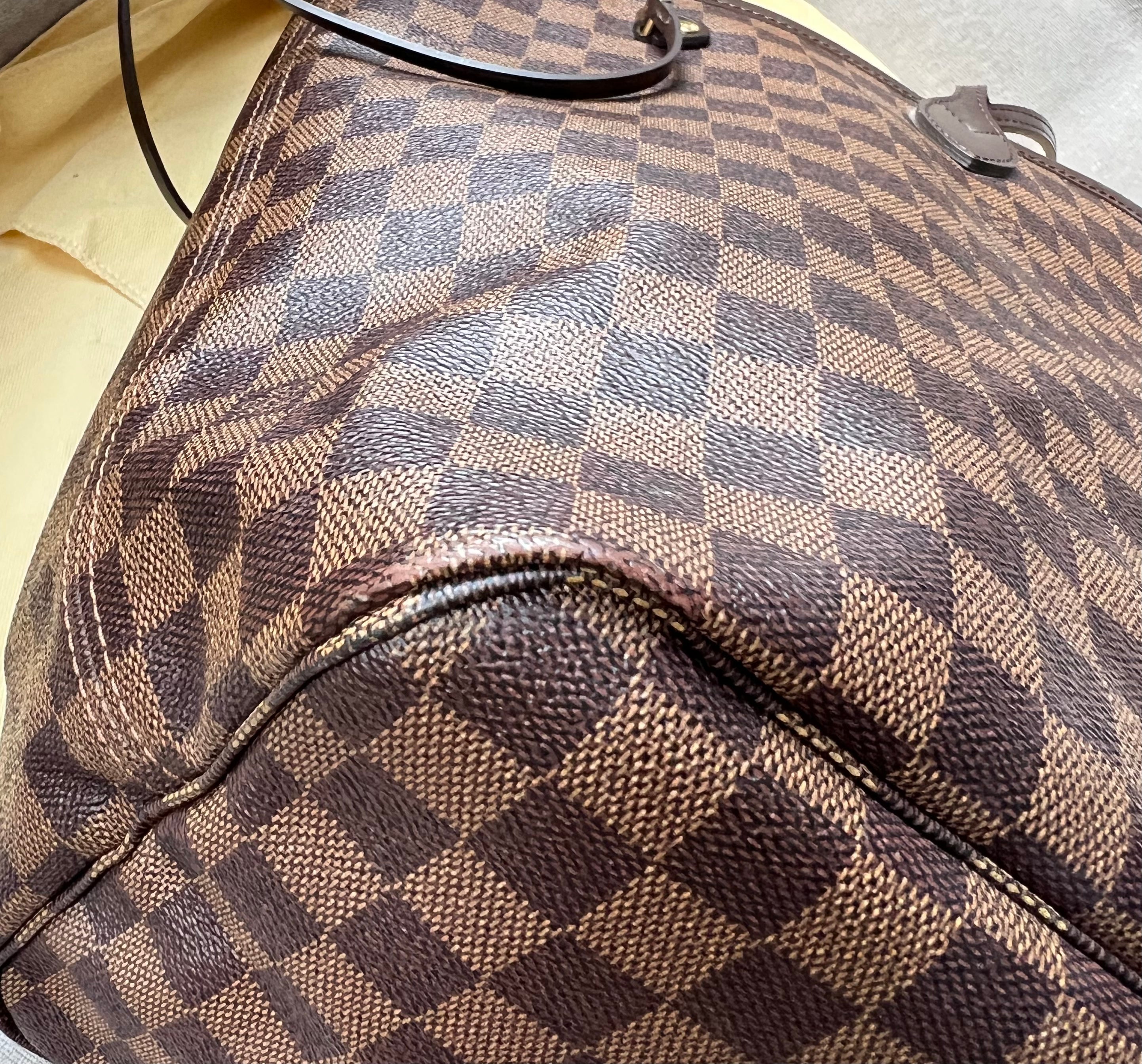 Louis Vuitton Neverfull GM Damier Ebene Cherry Interior (RRP £1,450)