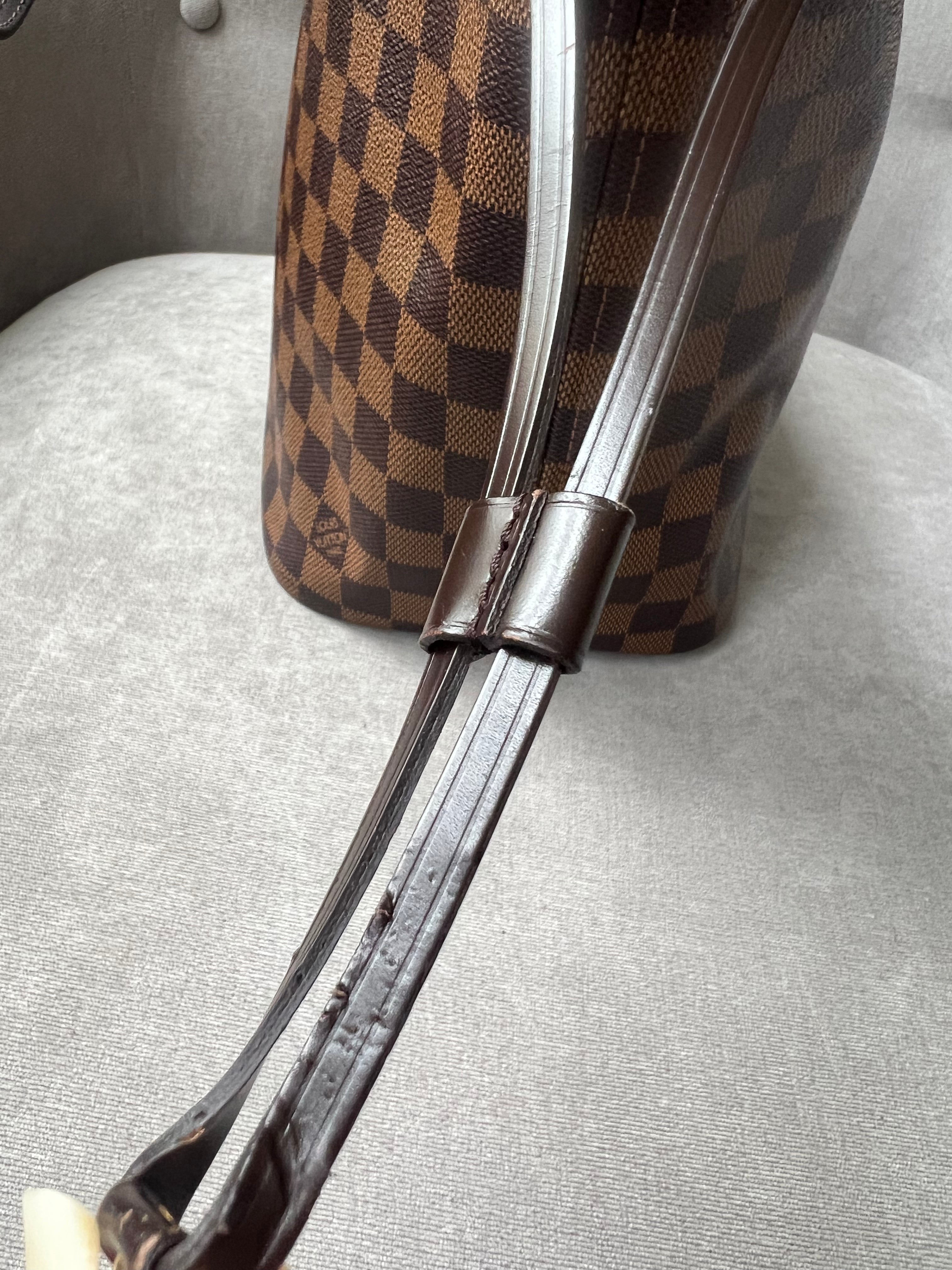 Louis Vuitton Neverfull MM Damier Ebene Cherry Interior (RRP £1,410)