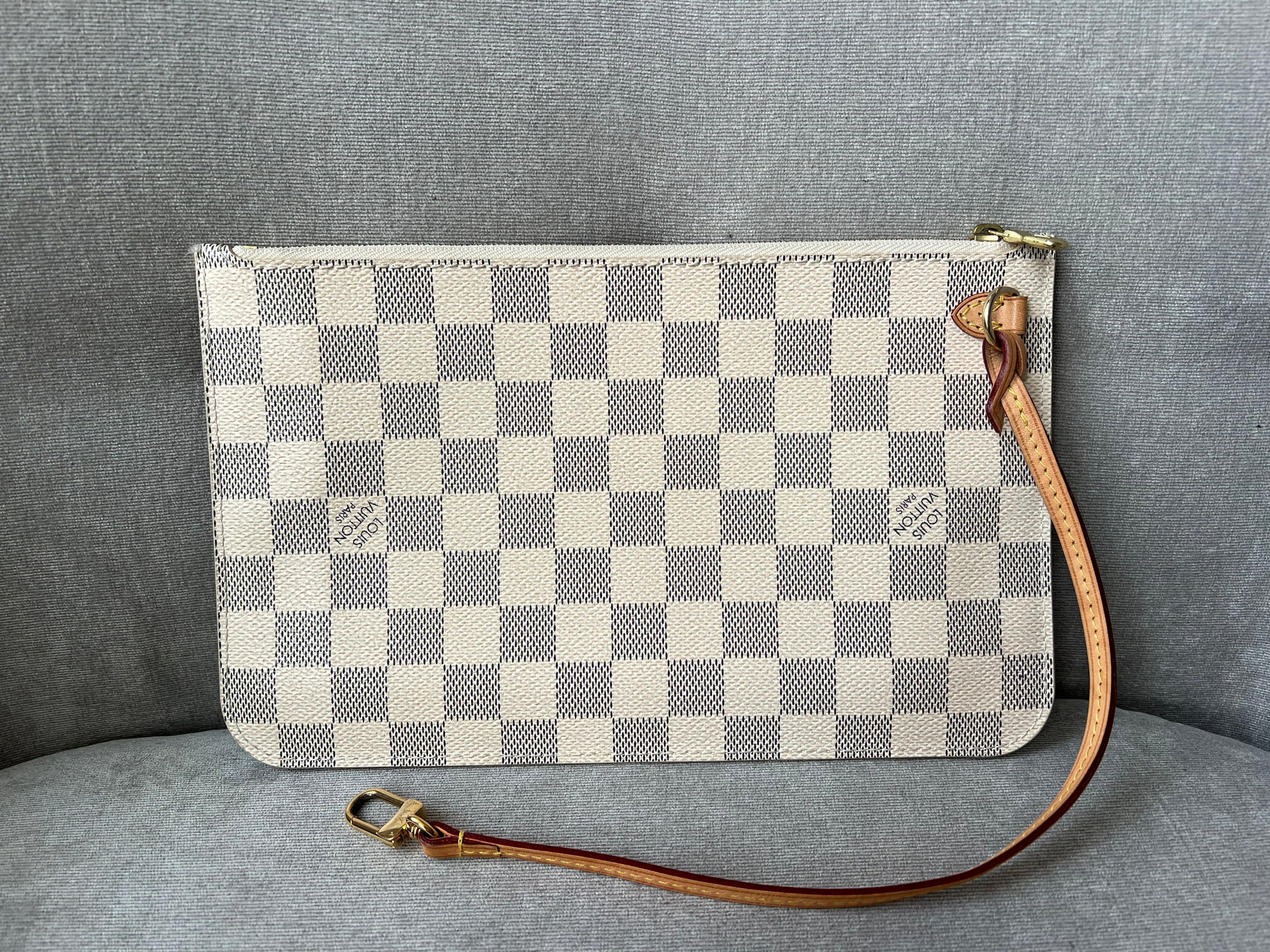 Louis Vuitton Pouch (from Neverfull MM) in Damier Azur