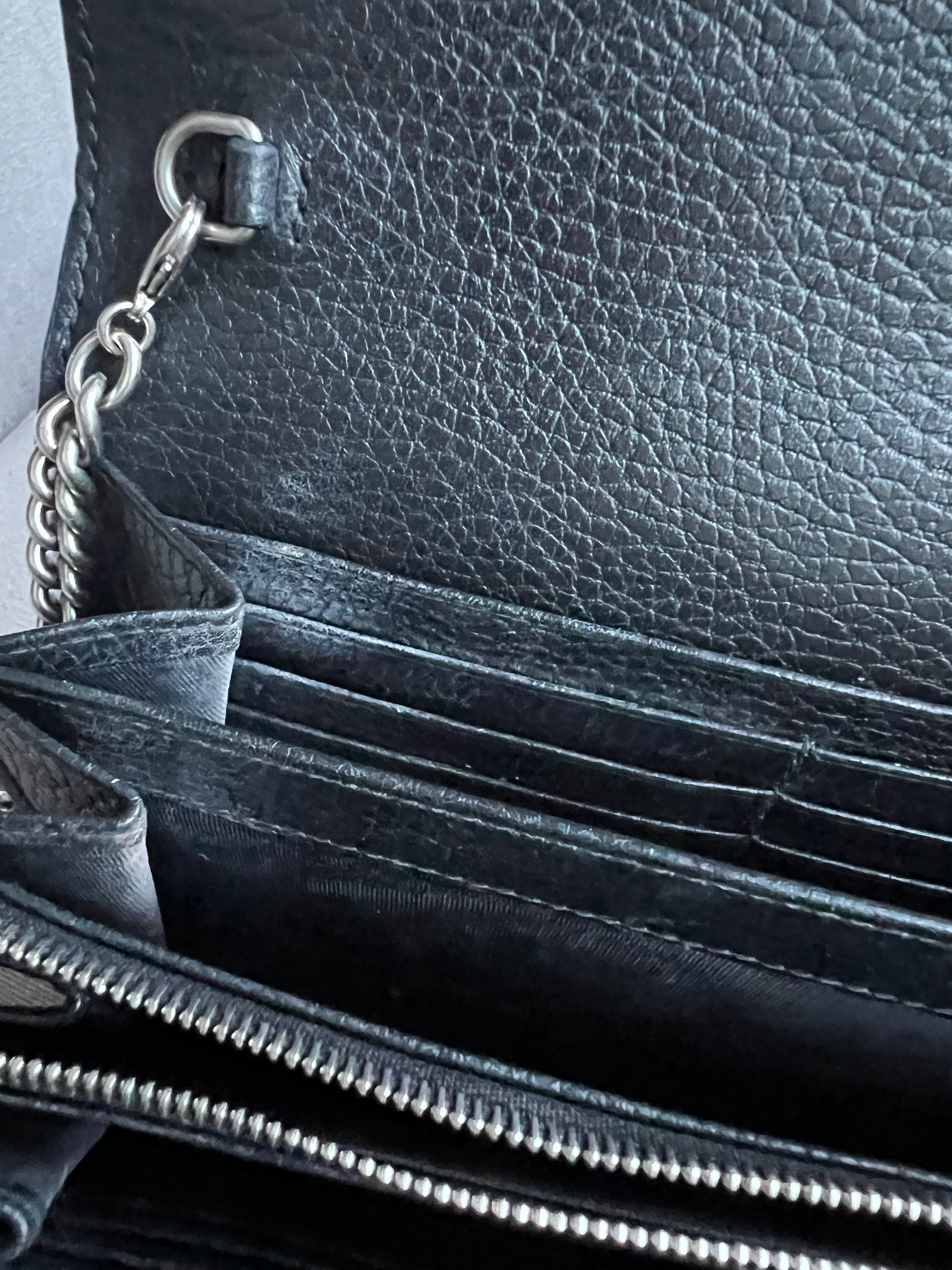Gucci Dionysus Black Mini Chain Bag