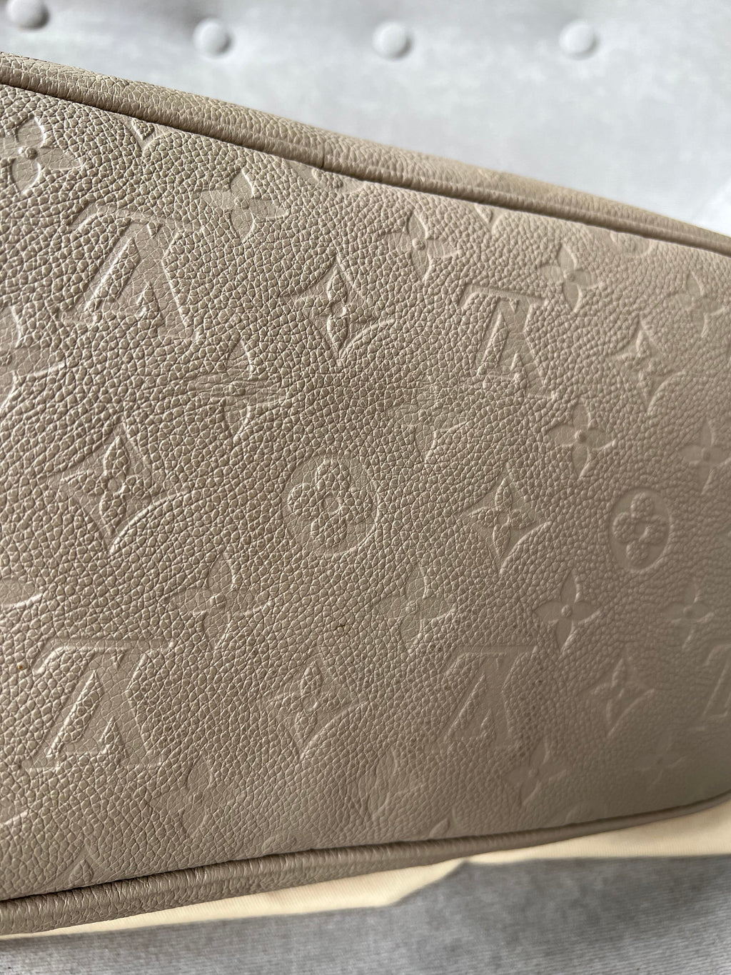 Louis Vuitton Neverfull MM Dune Empreinte (RRP £1,940)