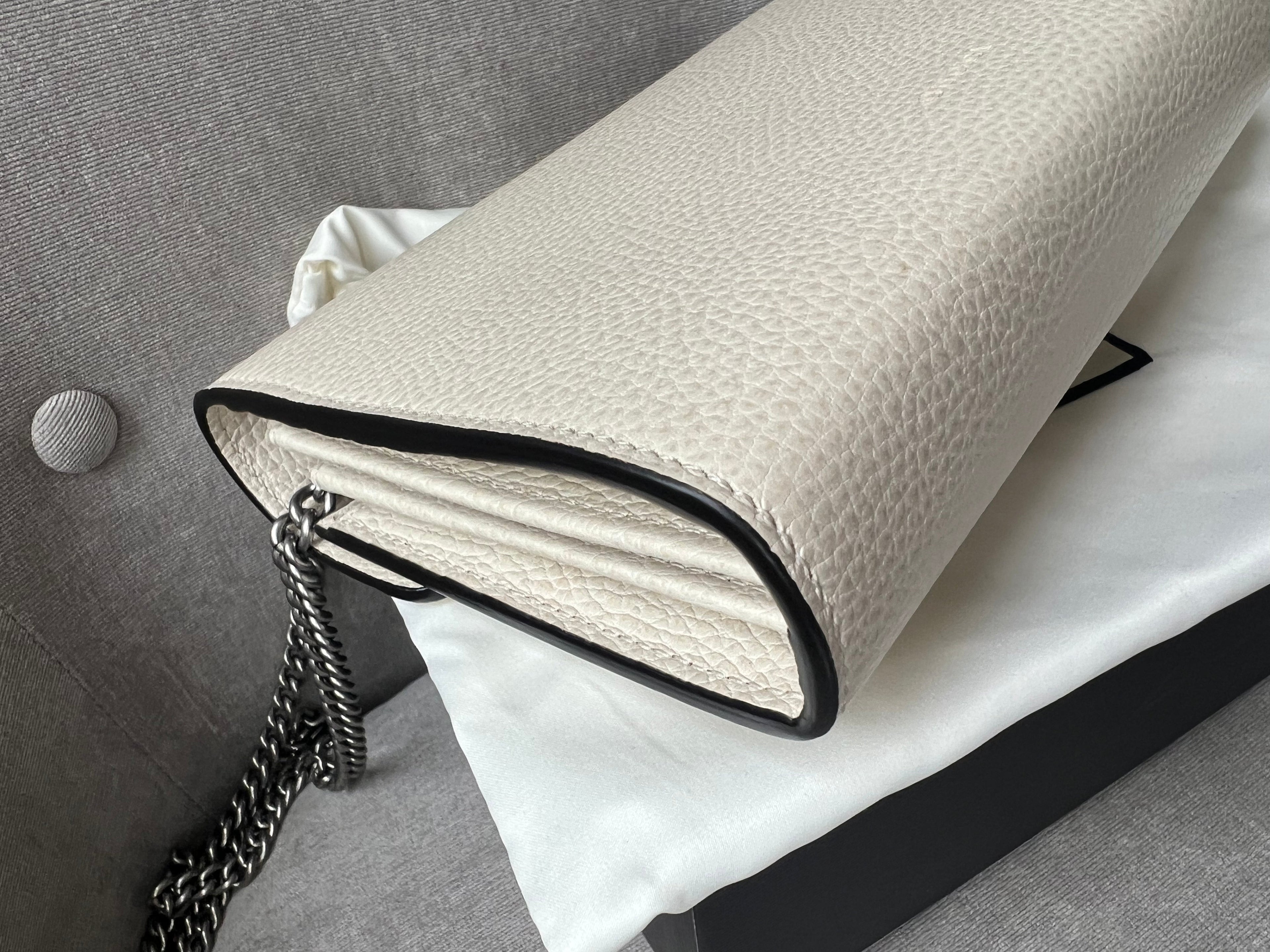 Gucci Dionysus White Mini Chain Bag (RRP £1340)