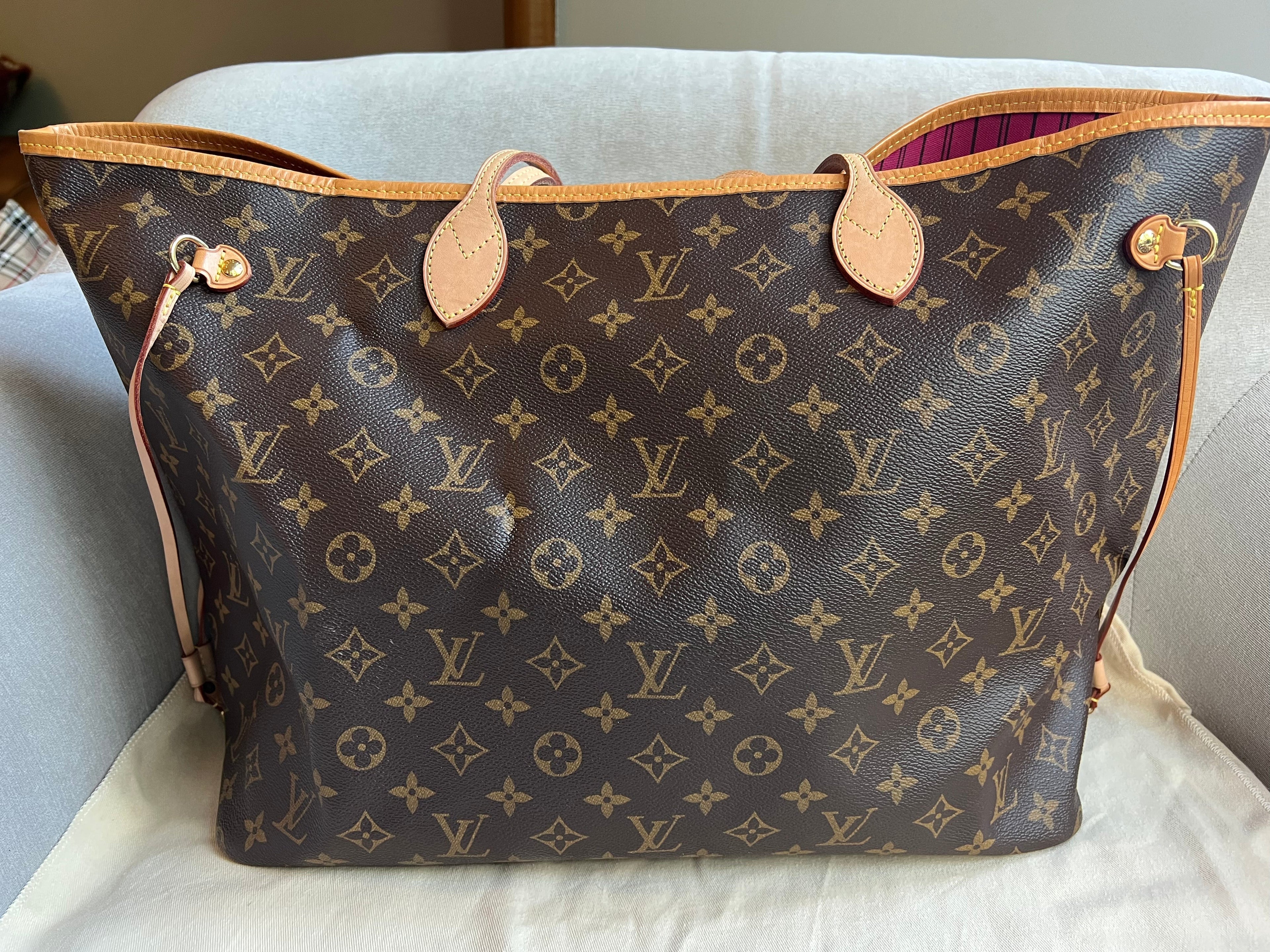 Louis Vuitton Neverfull GM Monogram Beige Interior (RRP £1,460)
