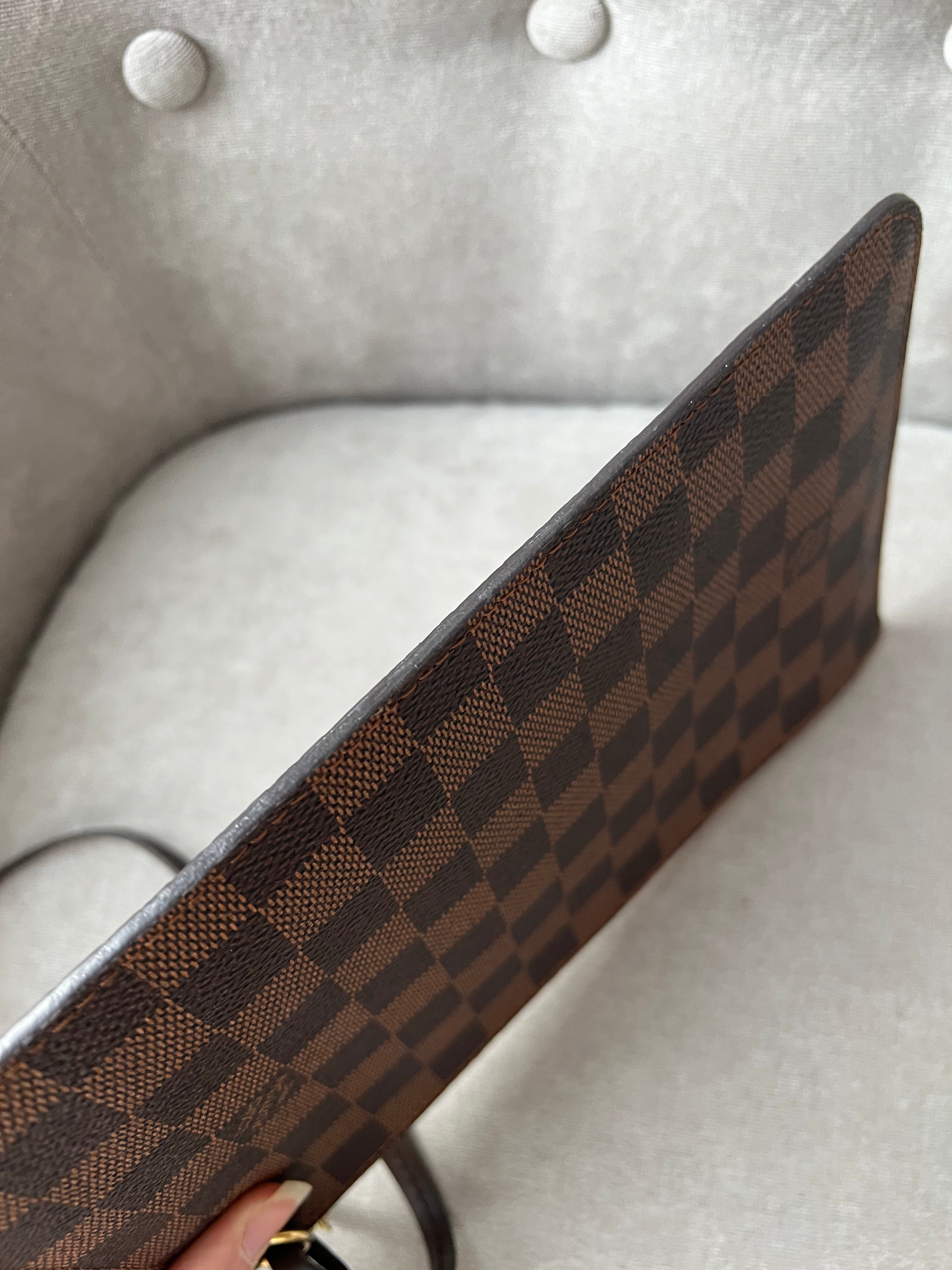 Louis Vuitton Pouch (from Neverfull) in Damier Ebene