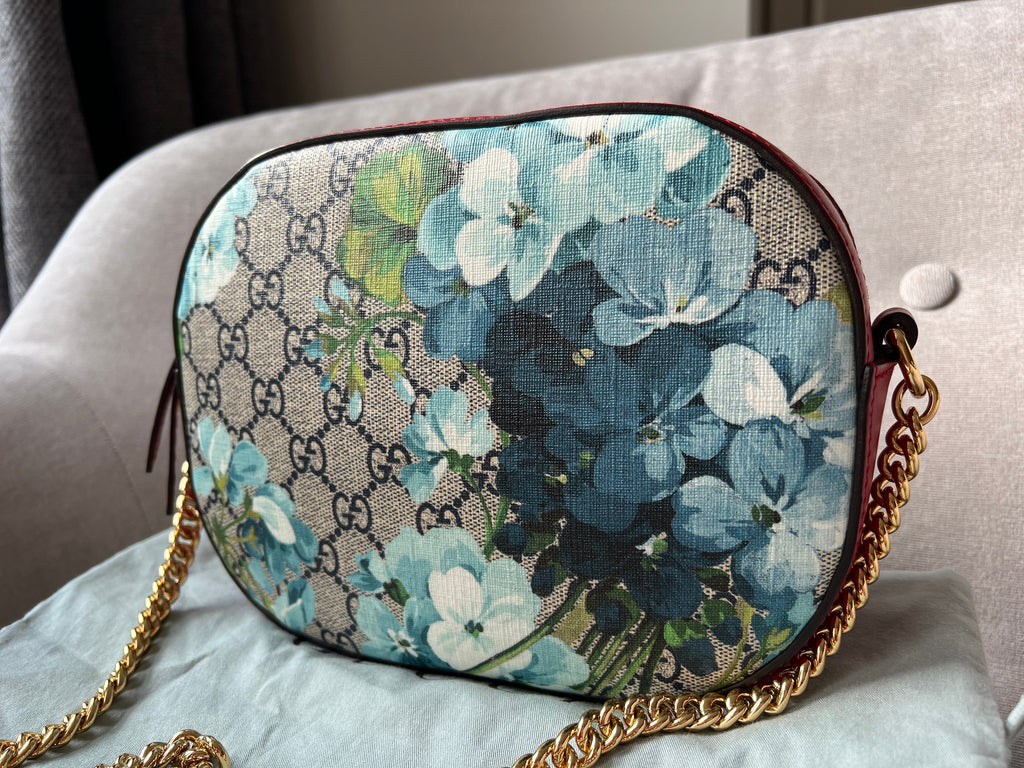 Gucci Dionysus Blooms GG Supreme Chain Mini Bag