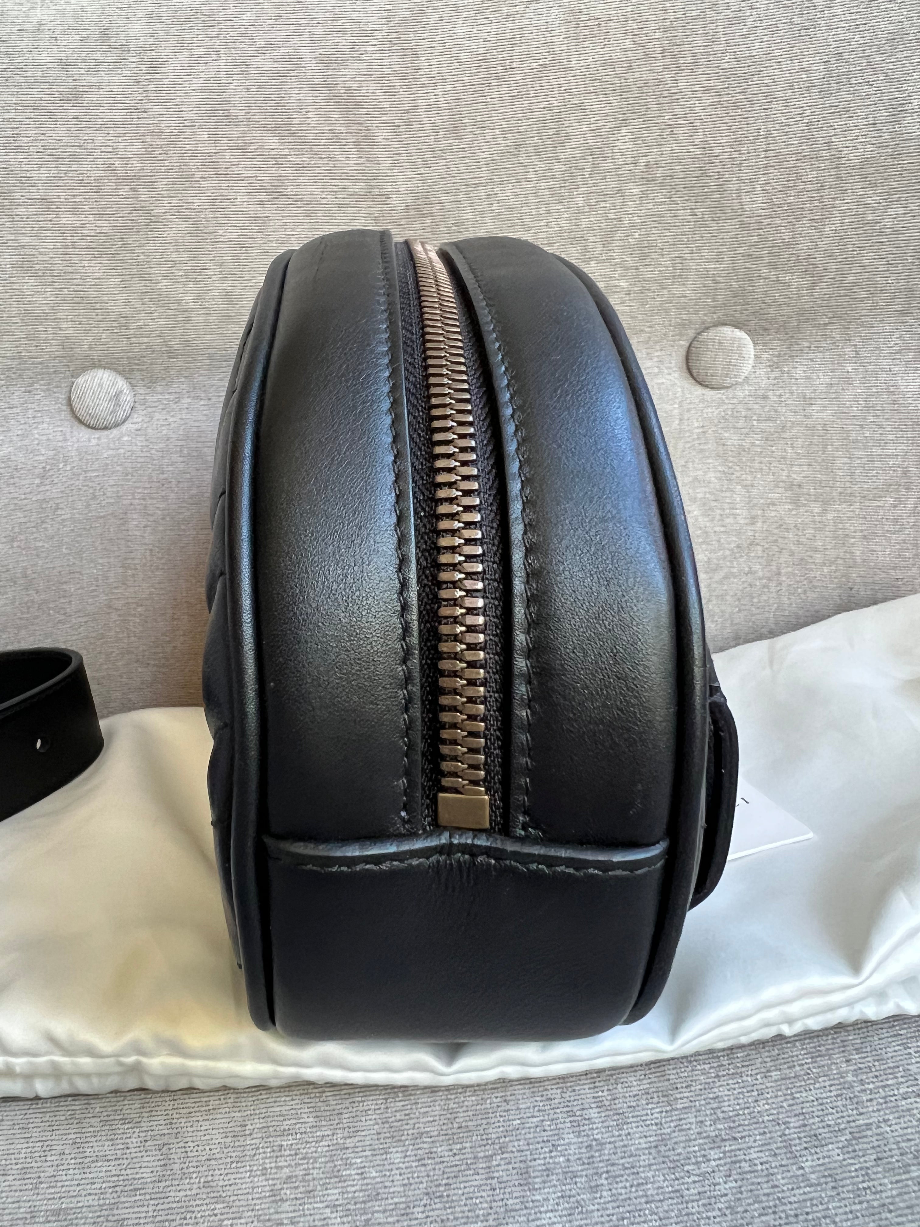 Gucci GG Black Marmont Belt Bag