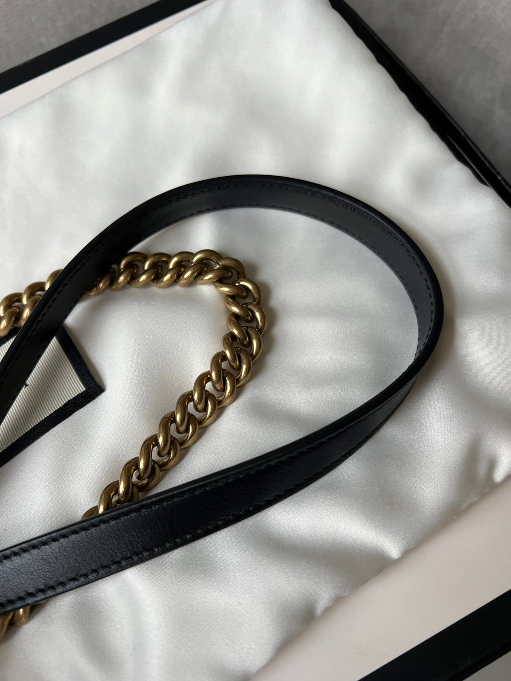 Gucci GG Black Marmont Small Shoulder Bag (RRP £1800)