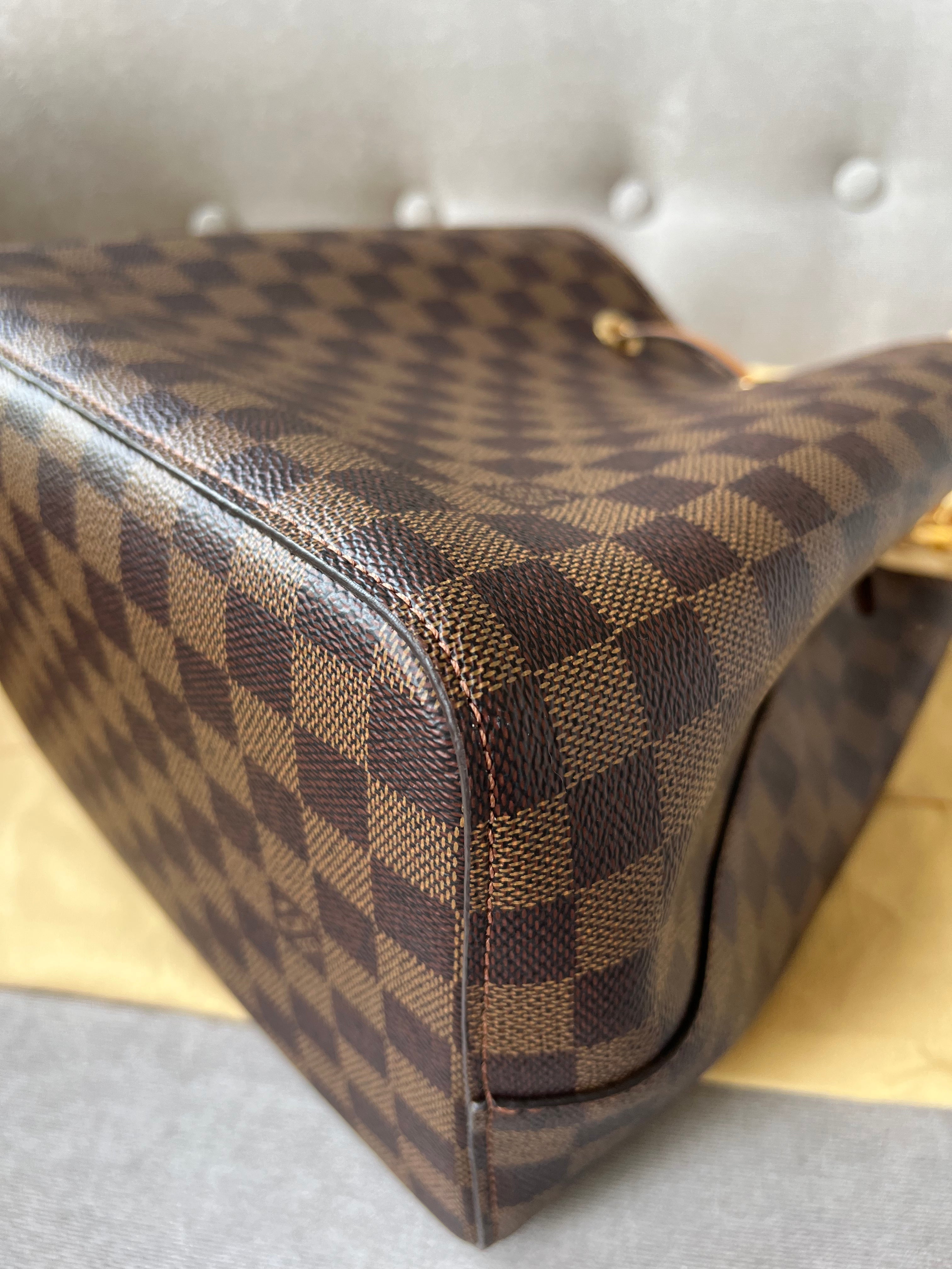 Louis Vuitton Neo Noe Damier Ebene and Safran (RRP £1,560)