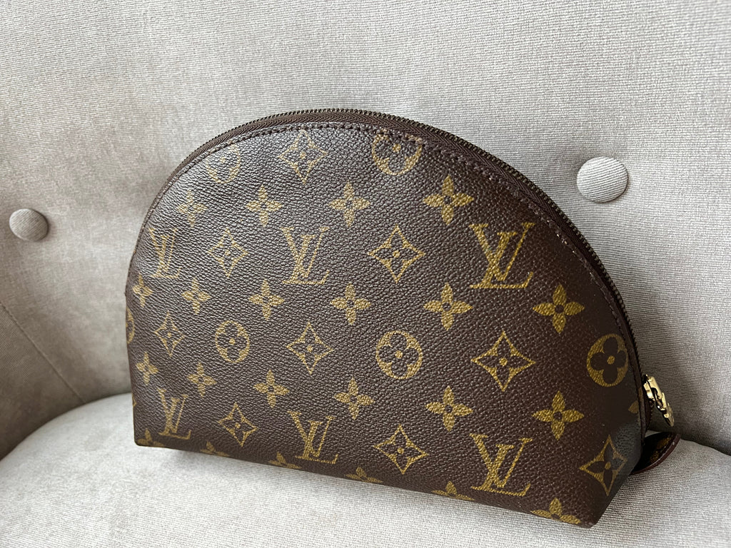 Louis Vuitton Trousse Demi Ronde Monogram