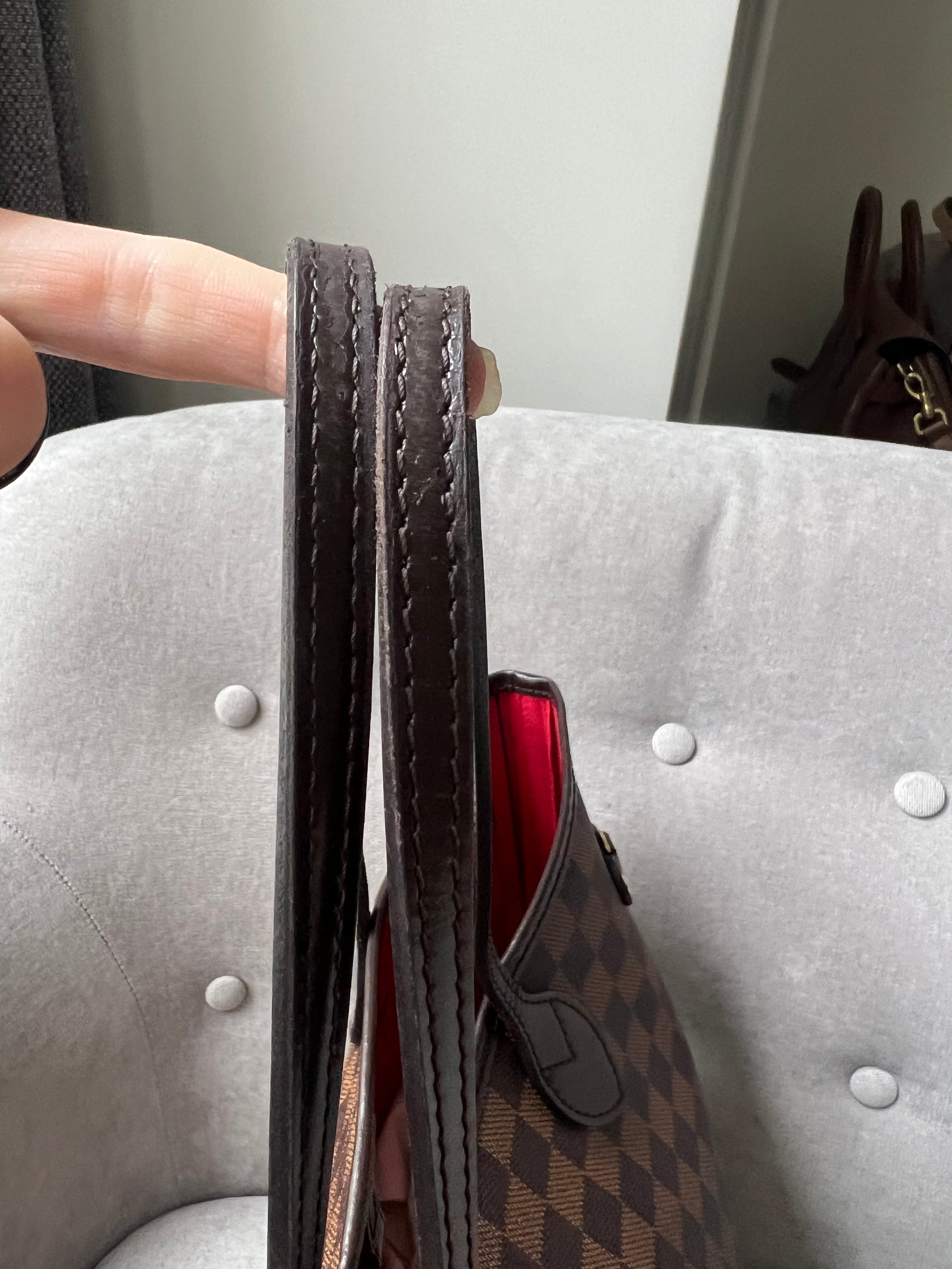 Louis Vuitton Neverfull MM Damier Ebene Cherry Interior (RRP £1,410)