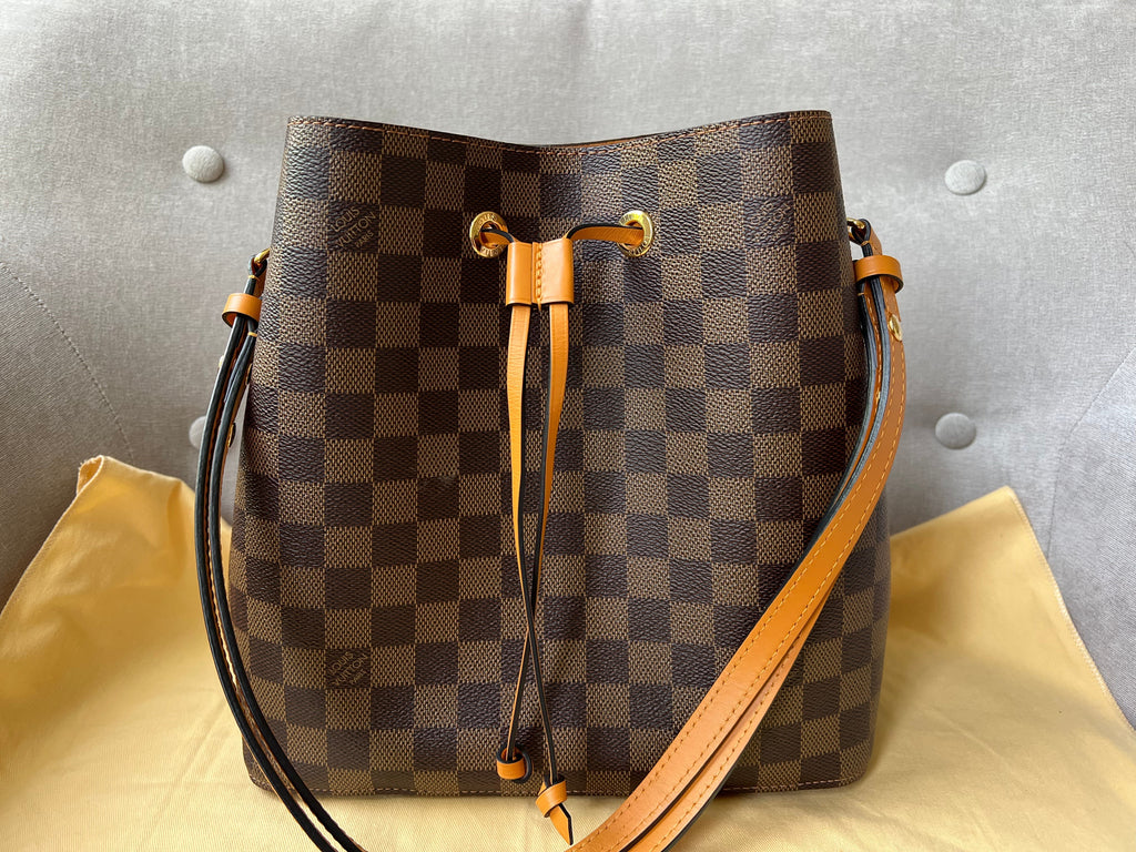 Louis Vuitton Neo Noe Damier Ebene and Safran (RRP £1,560)
