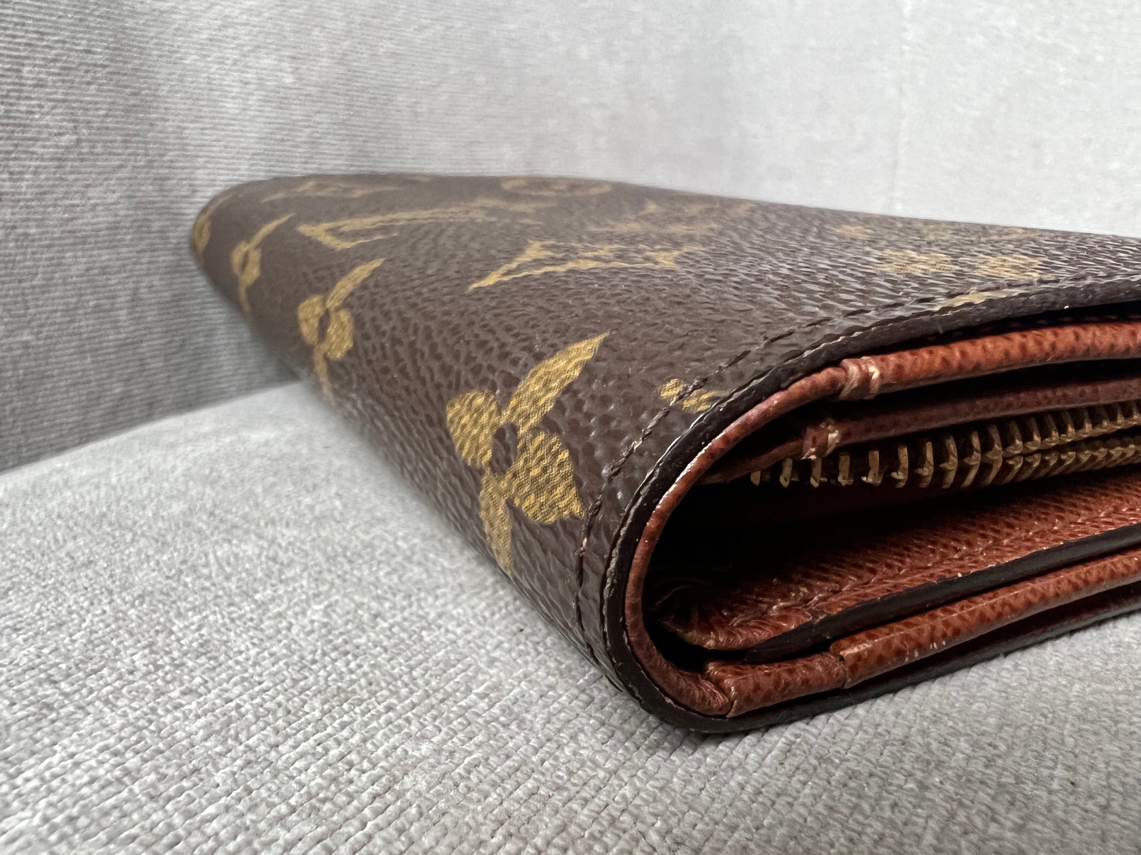 Louis Vuitton Tresor Wallet in Monogram and Brown
