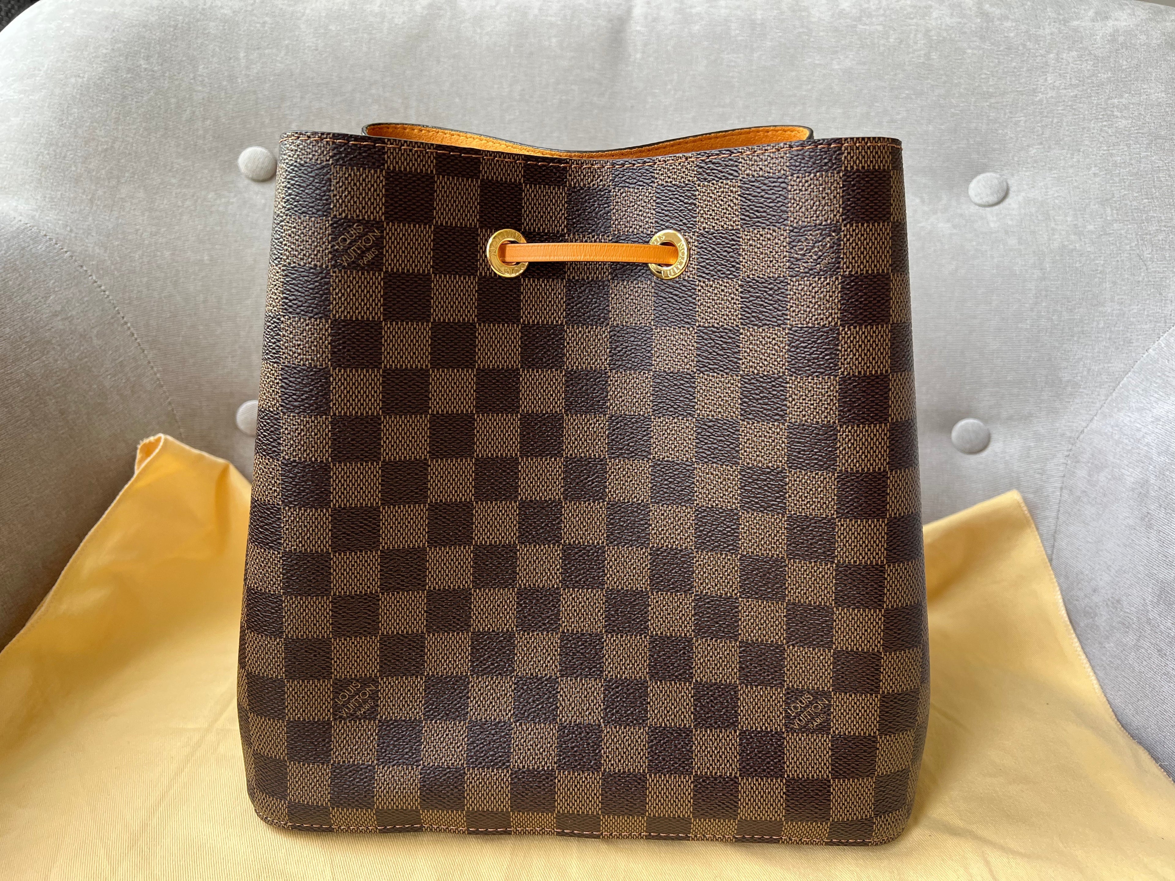 Louis Vuitton Neo Noe Damier Ebene and Safran (RRP £1,560)