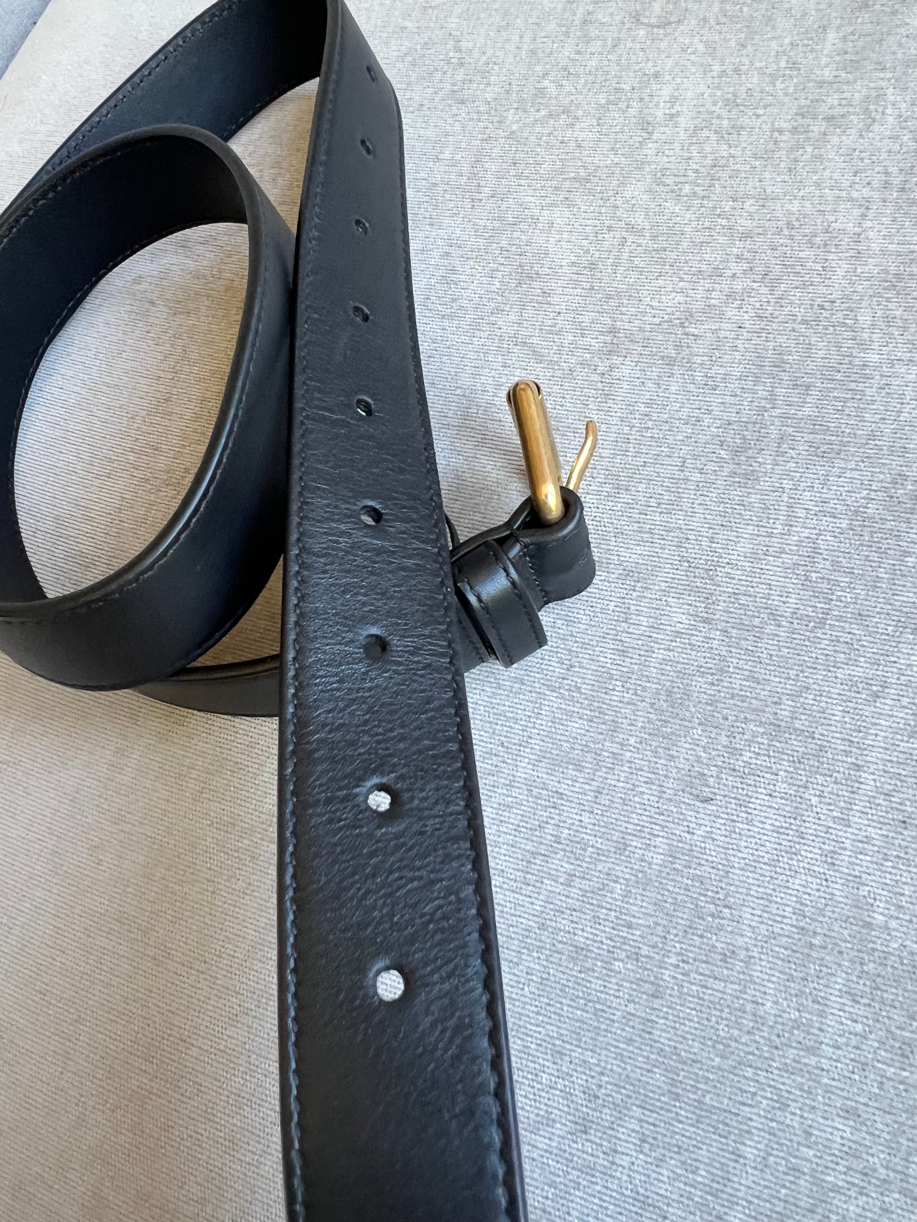 Gucci GG Black Marmont Belt Bag