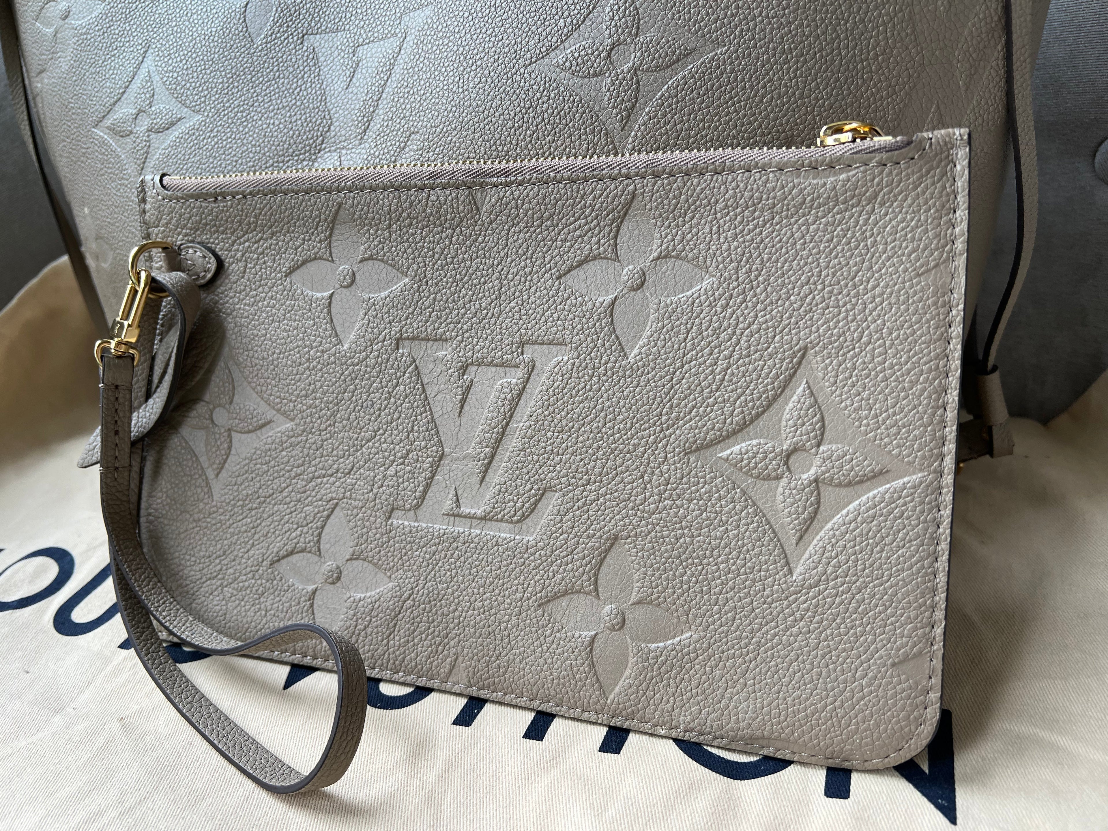 Louis Vuitton Neverfull MM Dune Empreinte (RRP £1,940)