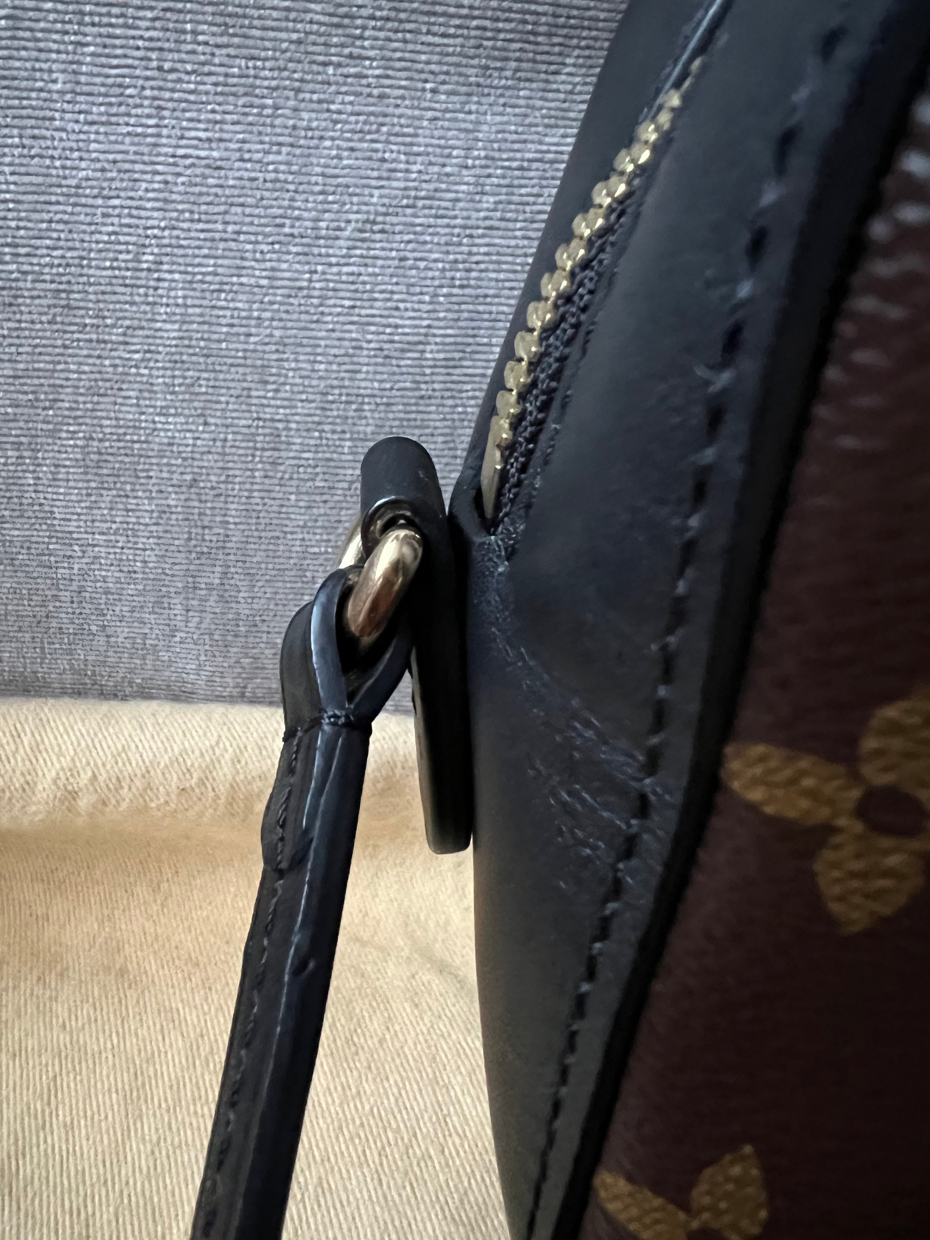 Louis Vuitton Saintonge Monogram and Black