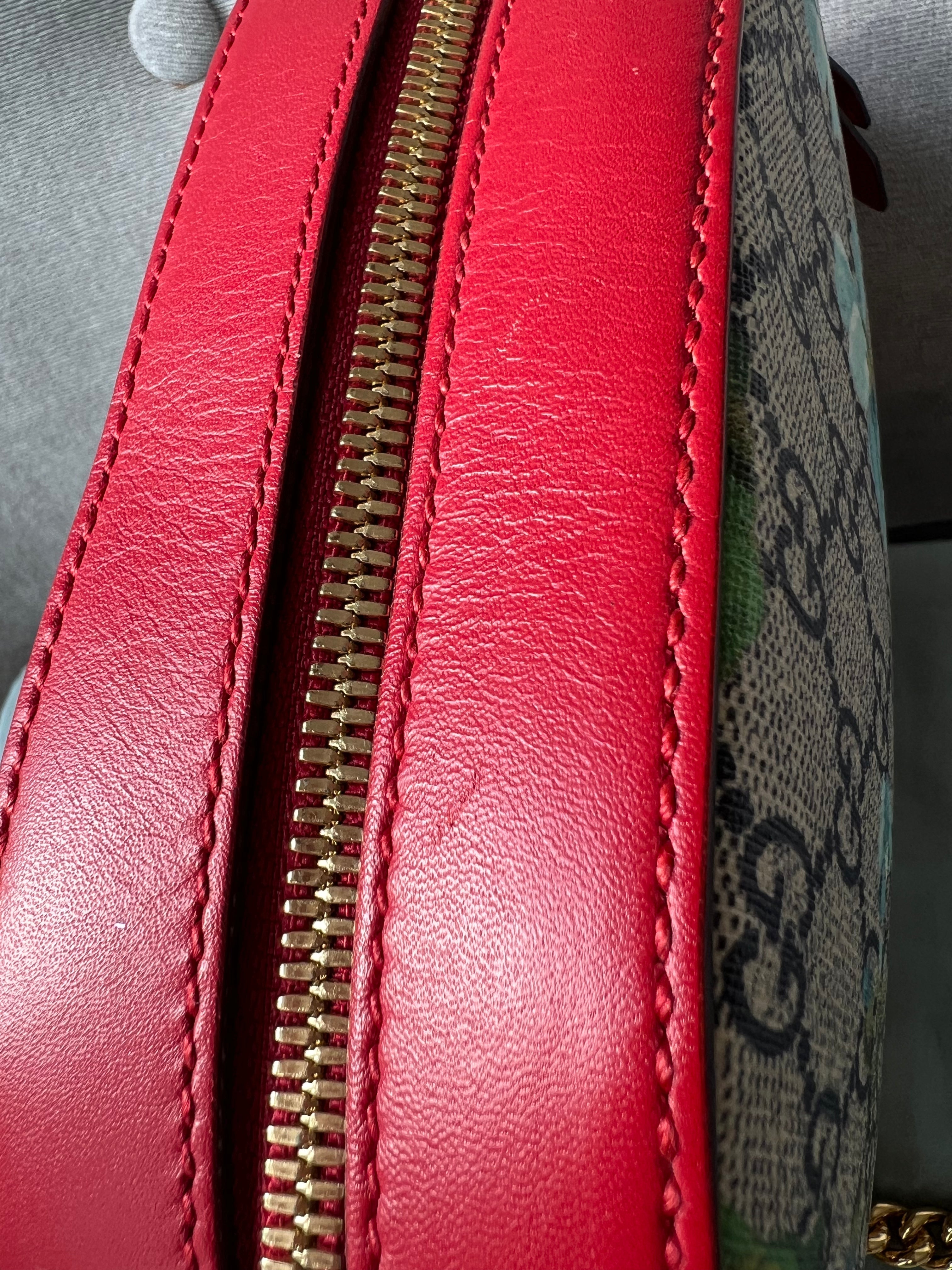 Gucci Dionysus Blooms GG Supreme Chain Mini Bag