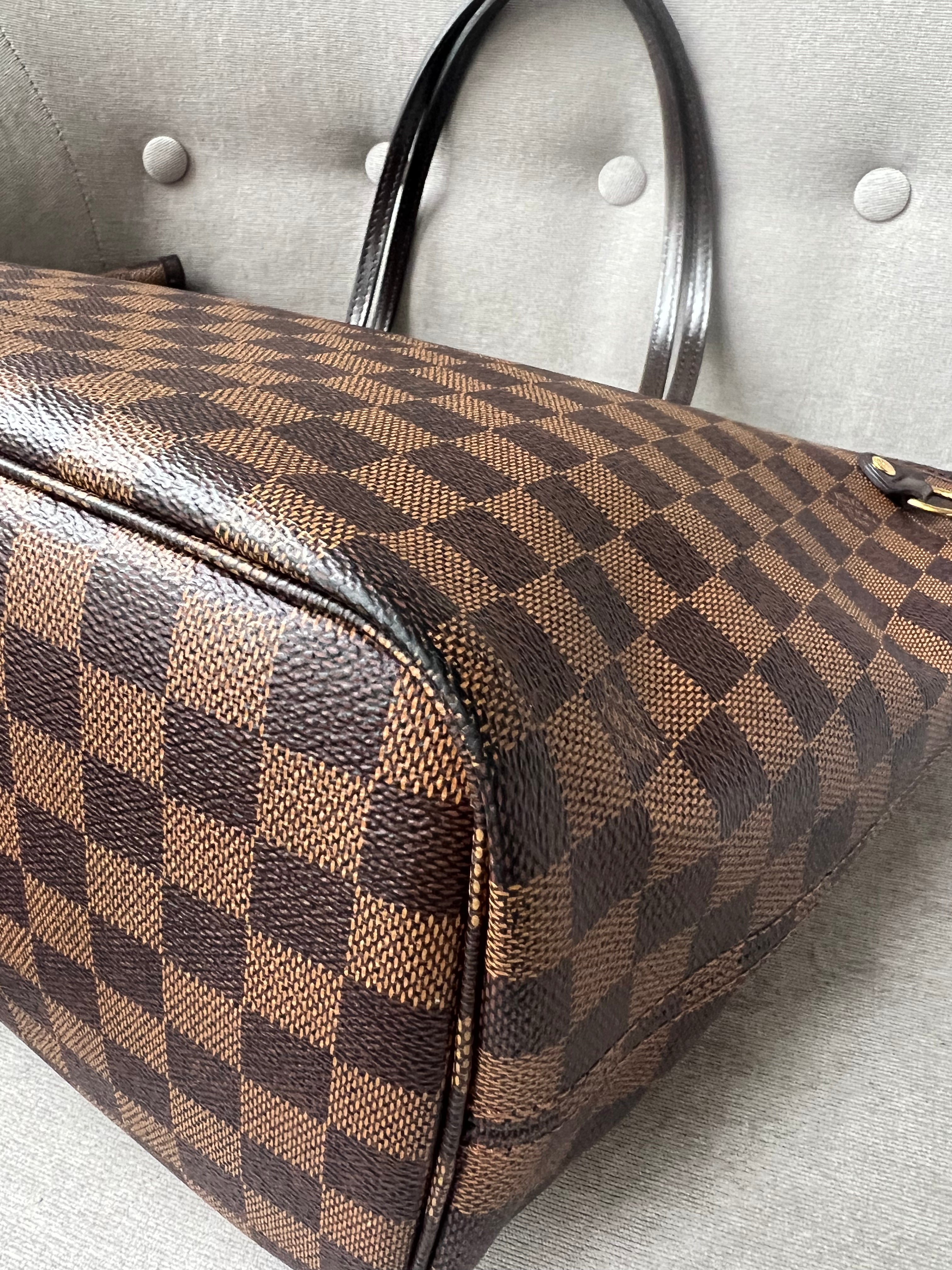 Louis Vuitton Neverfull MM Damier Ebene Cherry Interior (RRP £1,410)