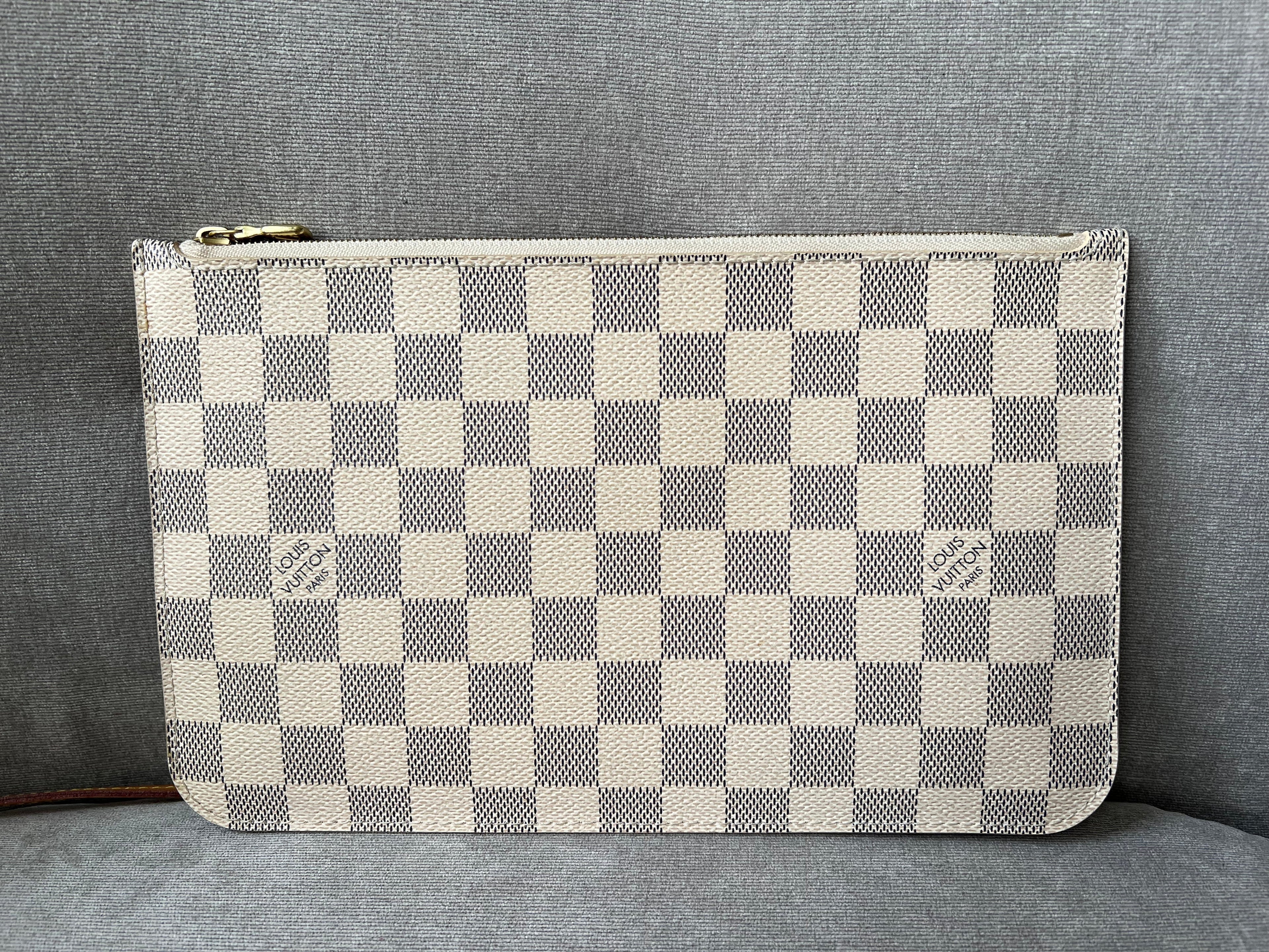 Louis Vuitton Pouch (from Neverfull MM) in Damier Azur