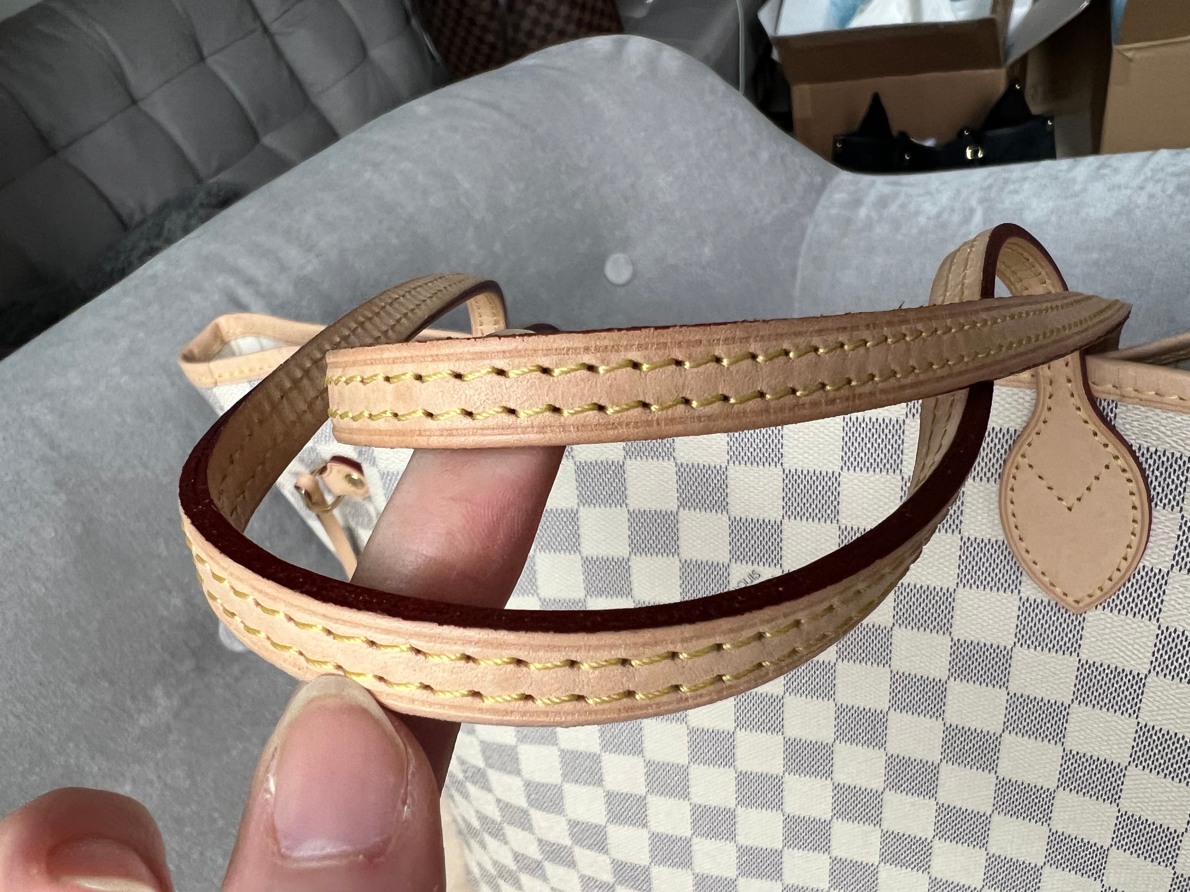 Louis Vuitton Neverfull MM  Damier Azur (RRP £1,410)