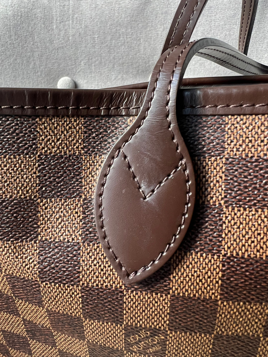Louis Vuitton Neverfull GM Damier Ebene Cherry Interior (RRP £1,450)