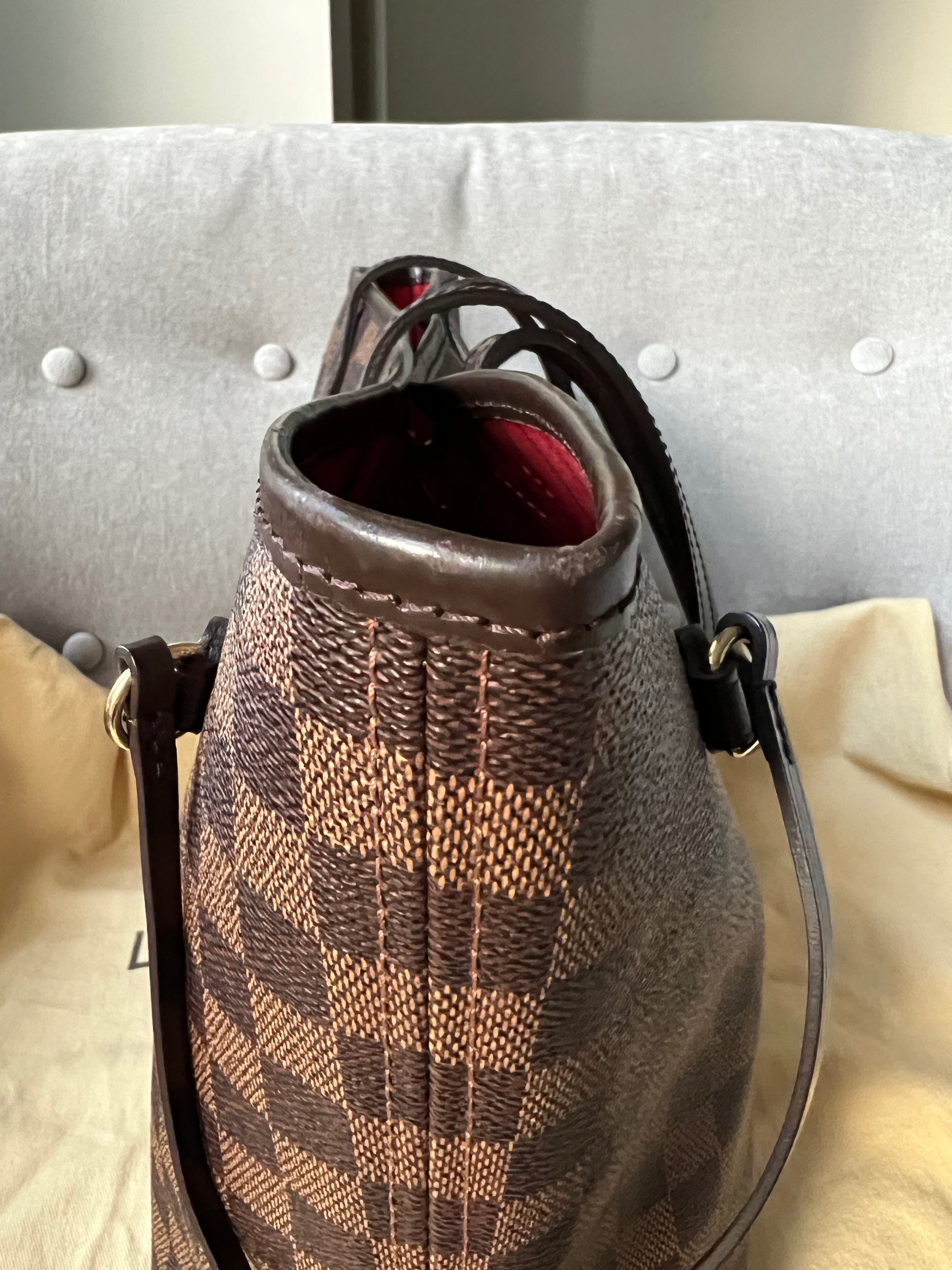 Louis Vuitton Neverfull MM Damier Ebene Cherry Interior (RRP £1,410)