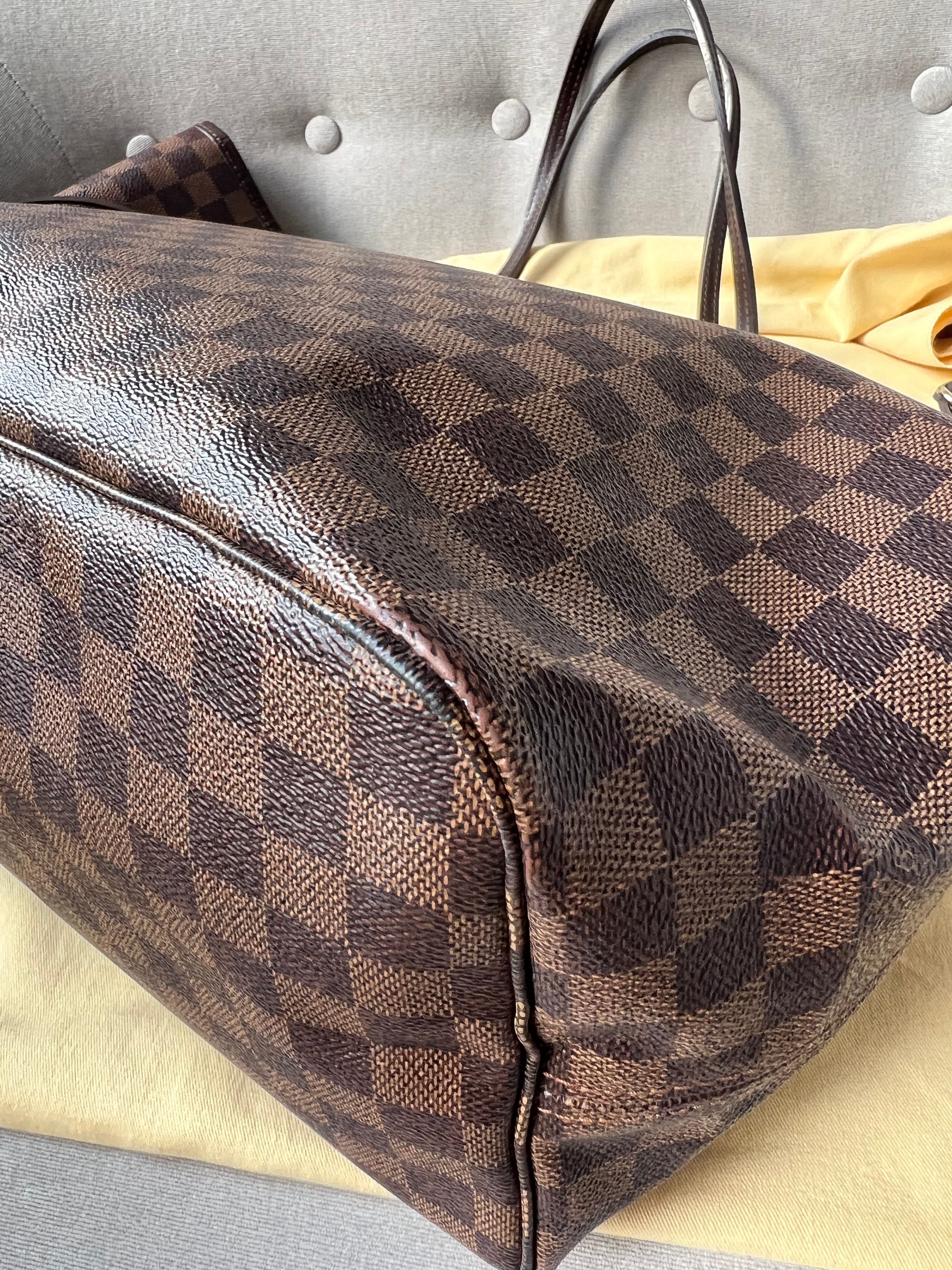 Louis Vuitton Neverfull GM Damier Ebene Cherry Interior (RRP £1,450)