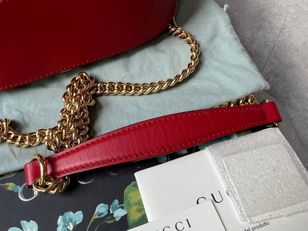 Gucci Dionysus Blooms GG Supreme Chain Mini Bag