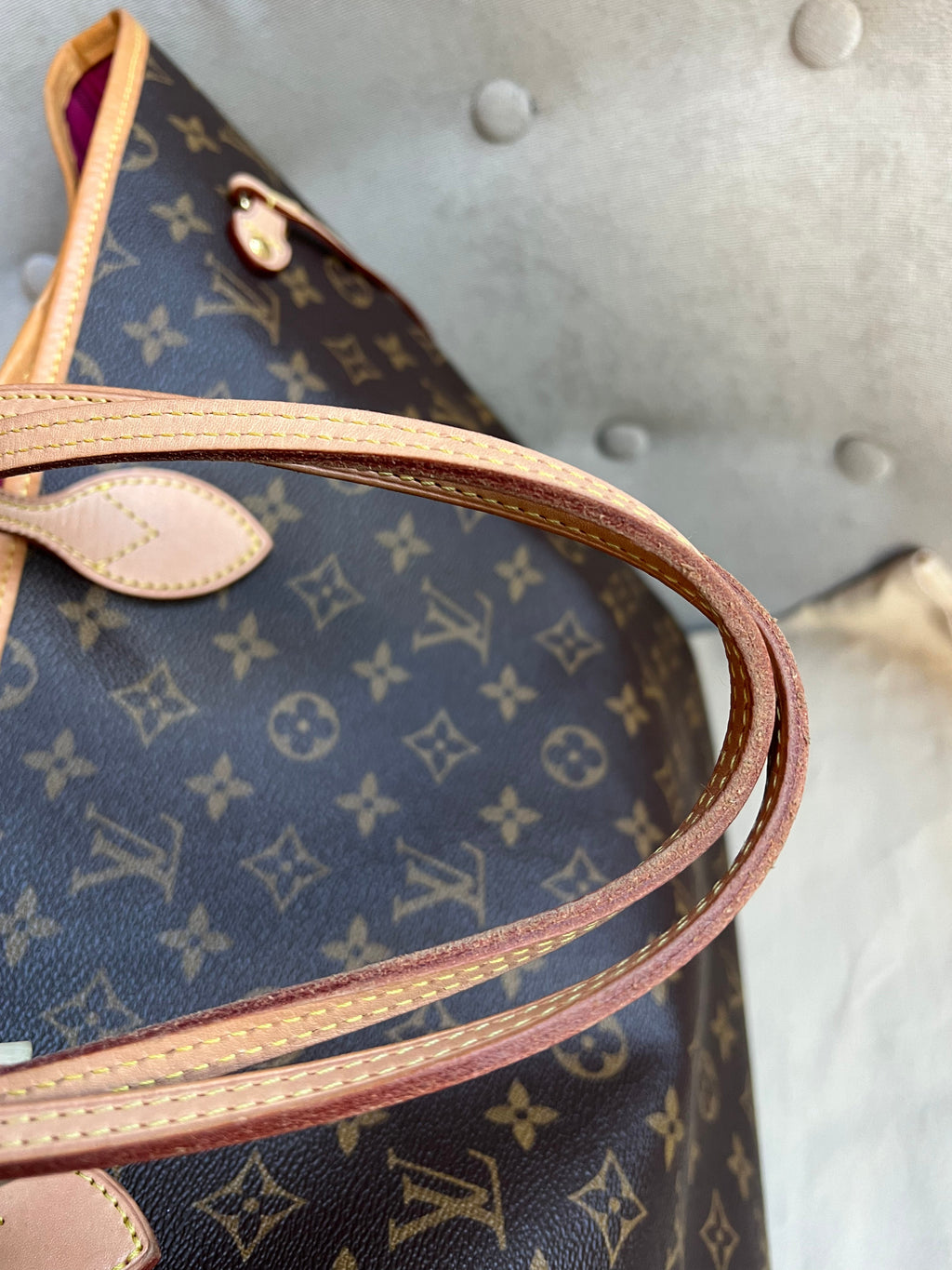 Louis Vuitton Neverfull GM Monogram Beige Interior (RRP £1,460)